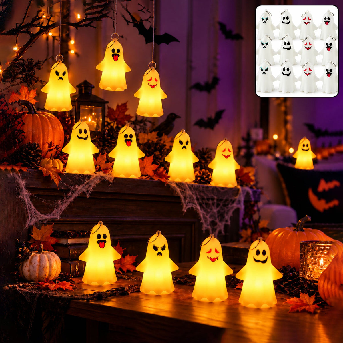 Ghost lamp design view