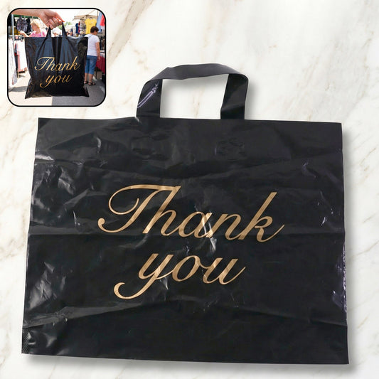 Premium Thank You Printed Carry Bag (25?34 Cm, 1 Pc)