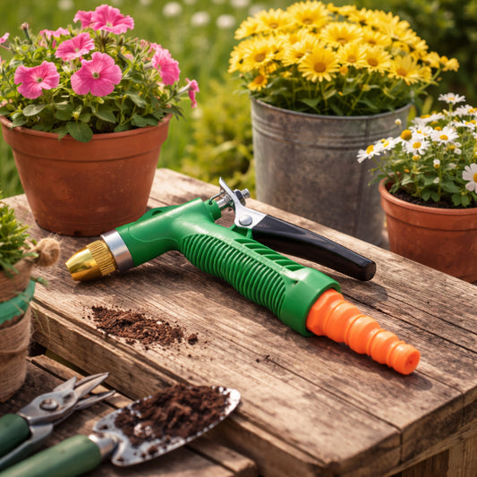 Durable Hose Nozzle Water Lever Spray Gun