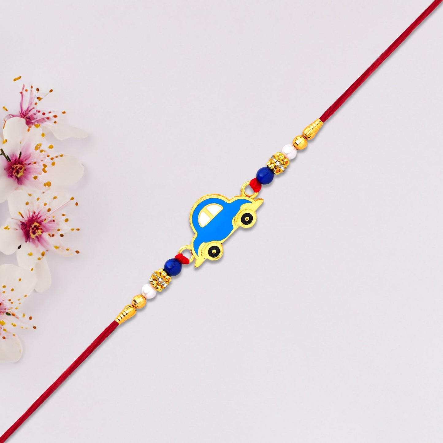 Cute and stylish car-themed Rakhi for young brothers during Raksha Bandhan