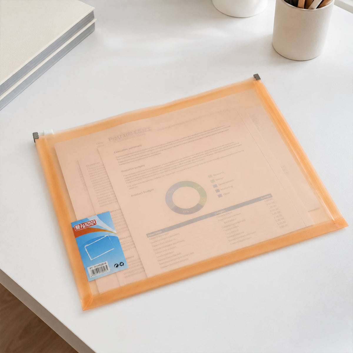 Certificate storage folder office
