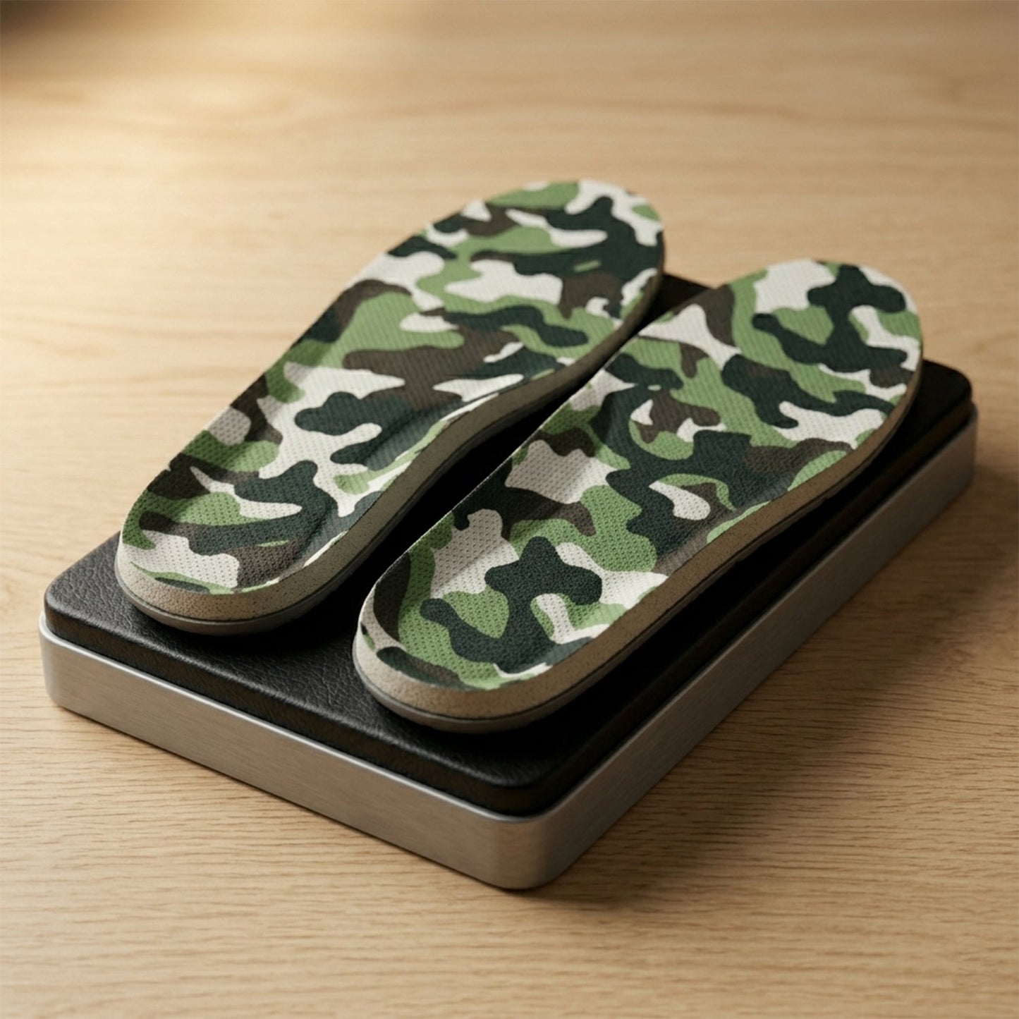 Lightweight Printed Foot Insoles for Daily Use (1 Pair, 35 to 36 Size)