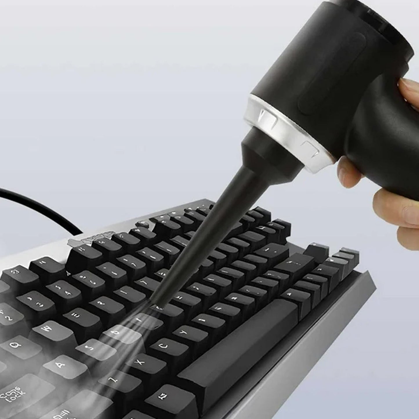 3 in 1 Mini Car Vacuum â€“ Wireless, Rechargeable, Blower & Dust Cleaner for Car, Home & Keyboard