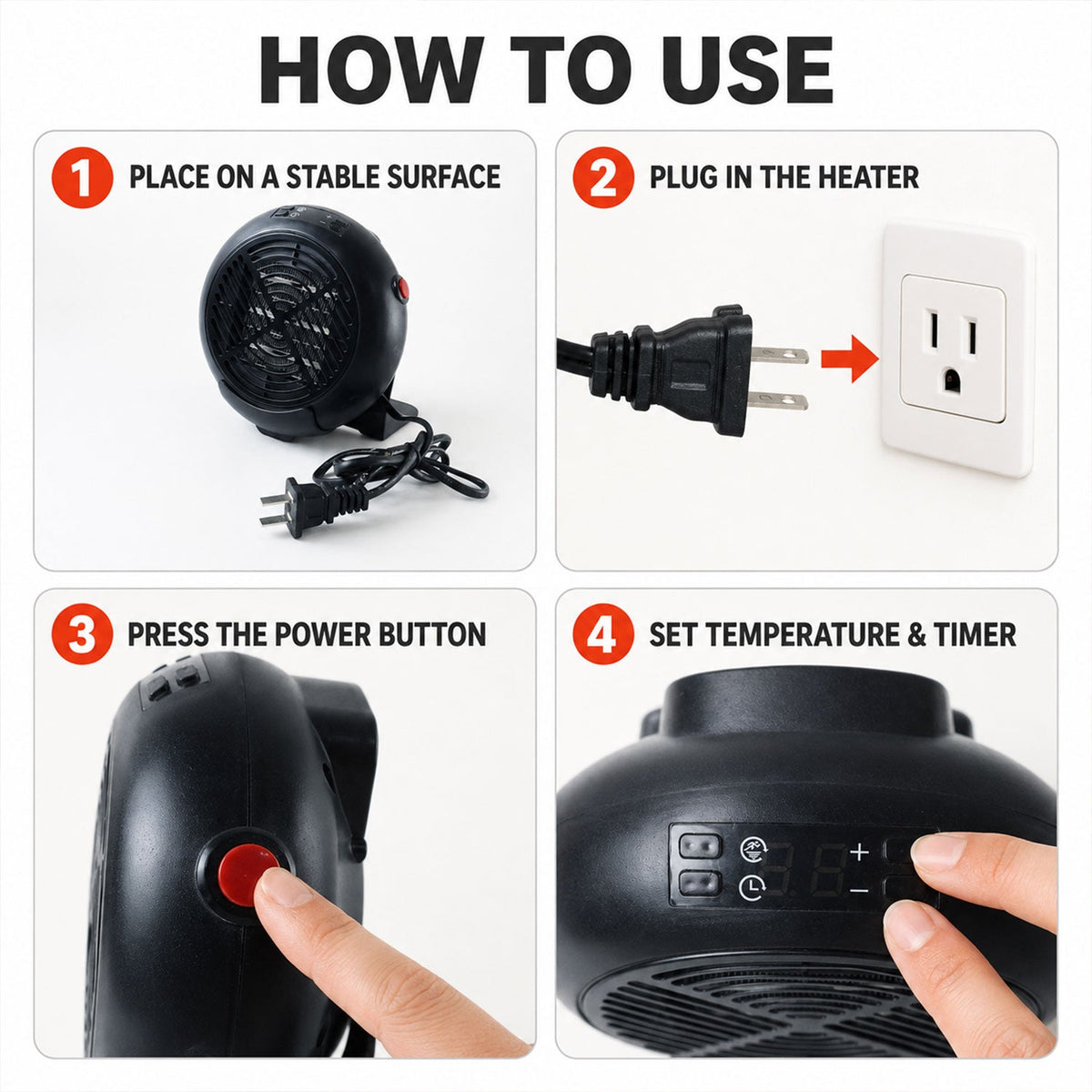 Room heater home use