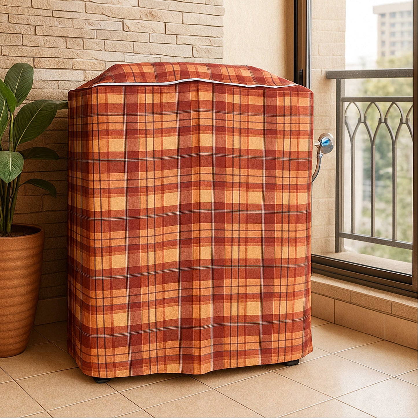 Protective Top Load Washing Machine Cover 102 Ã— 65 (1 Pc)