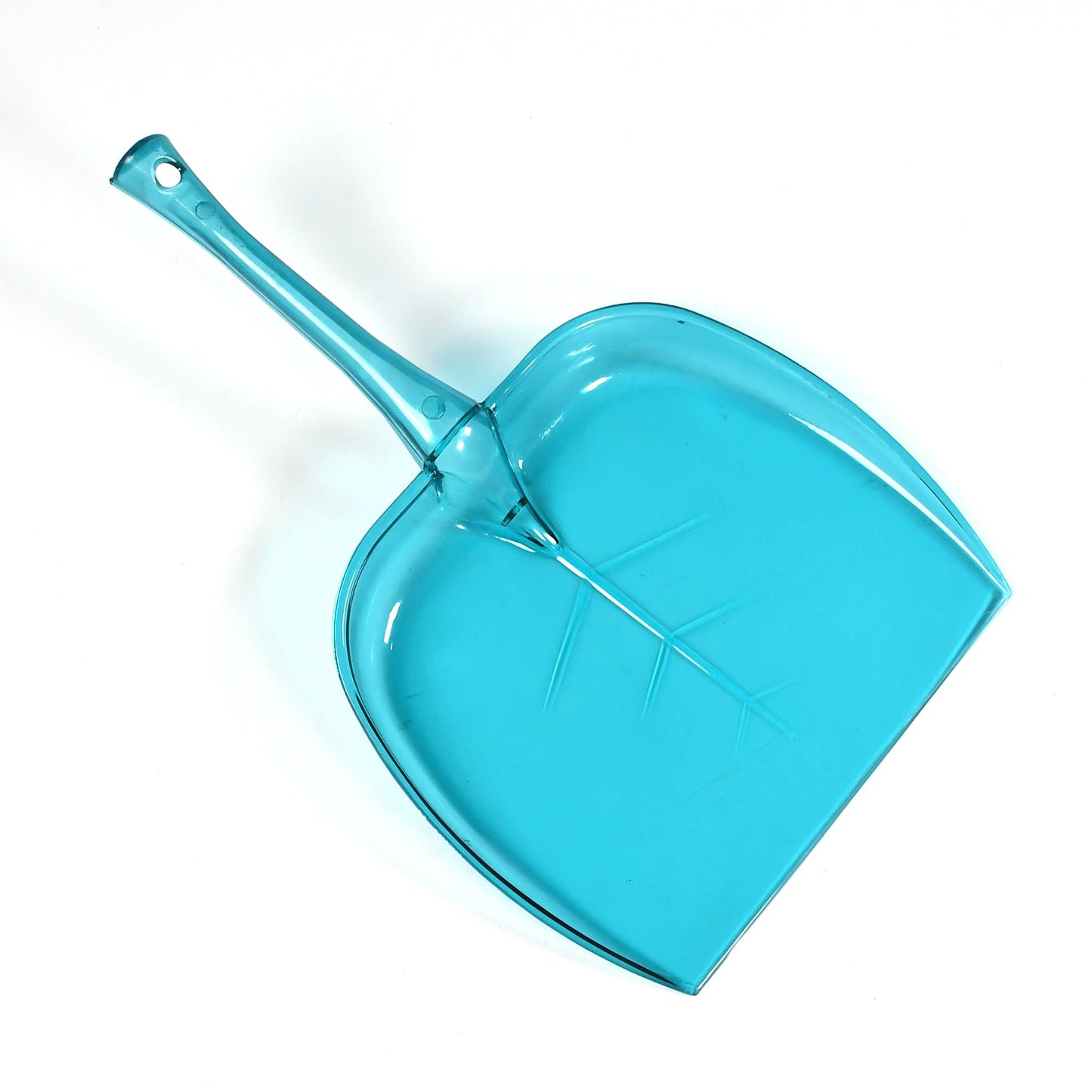 Plastic Unbreakable Dustpan with Long Handle, Large Size for Home & Kitchen, Supdi (1 Pc)