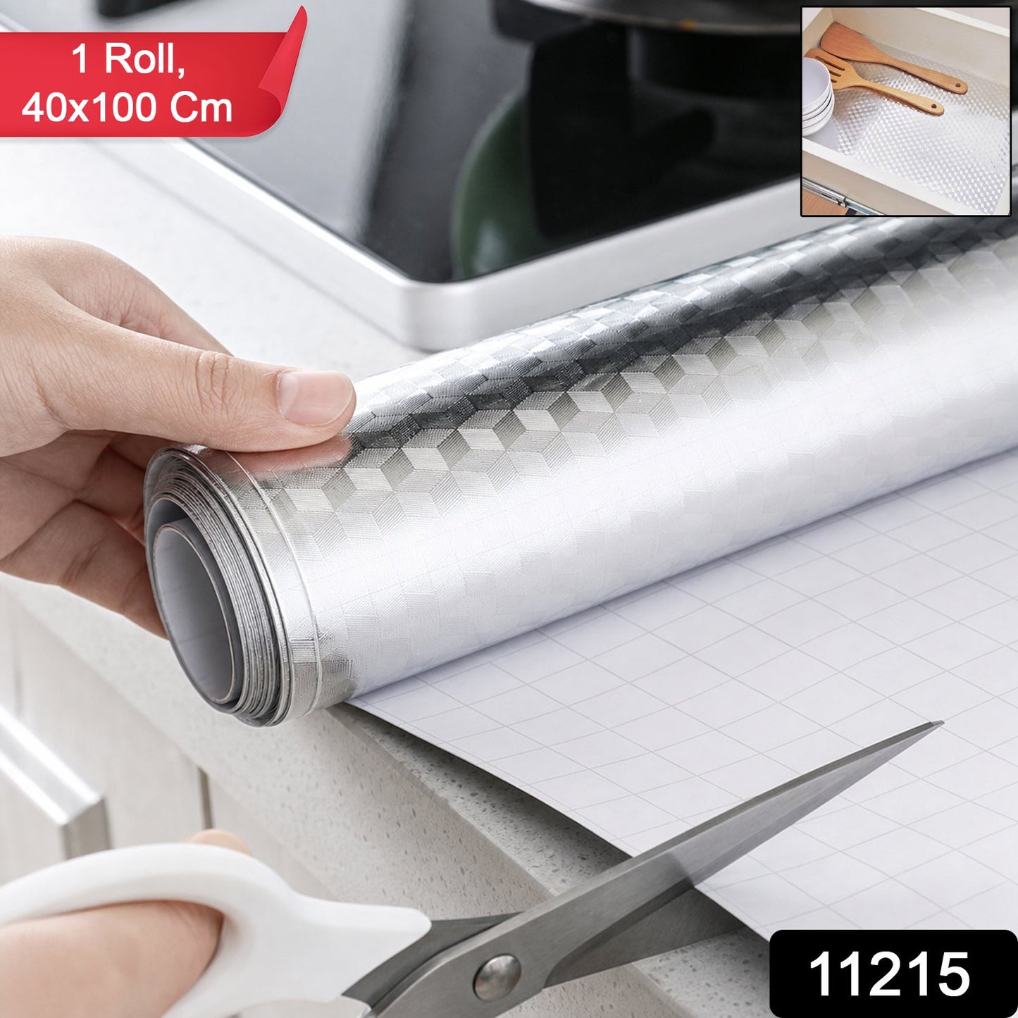 Foil paper roll food wrapping