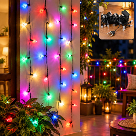 Decorative LED string lights festive home