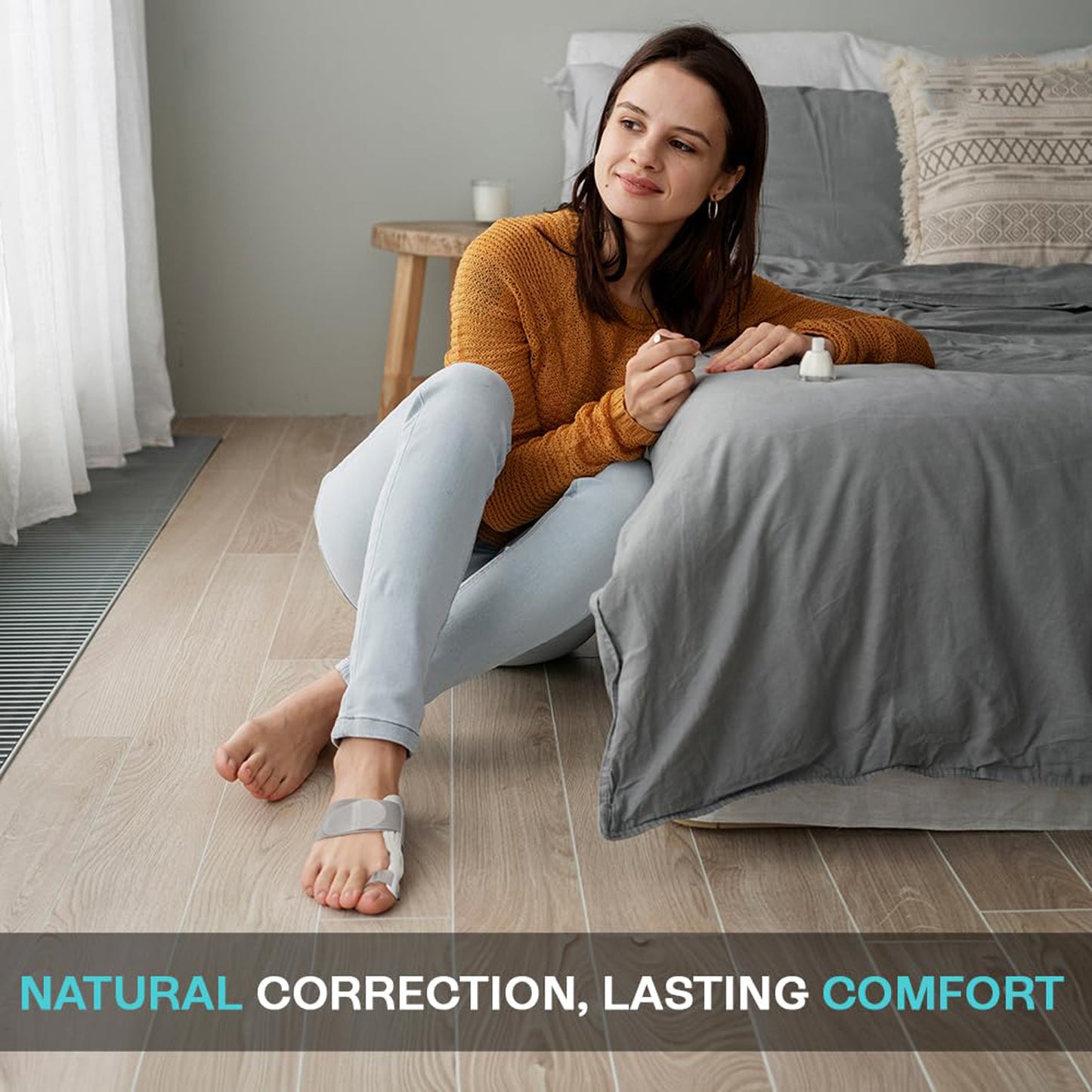Hallux Valgus Corrector – Adjustable Foot and Toe Alignment Brace for Men & Women