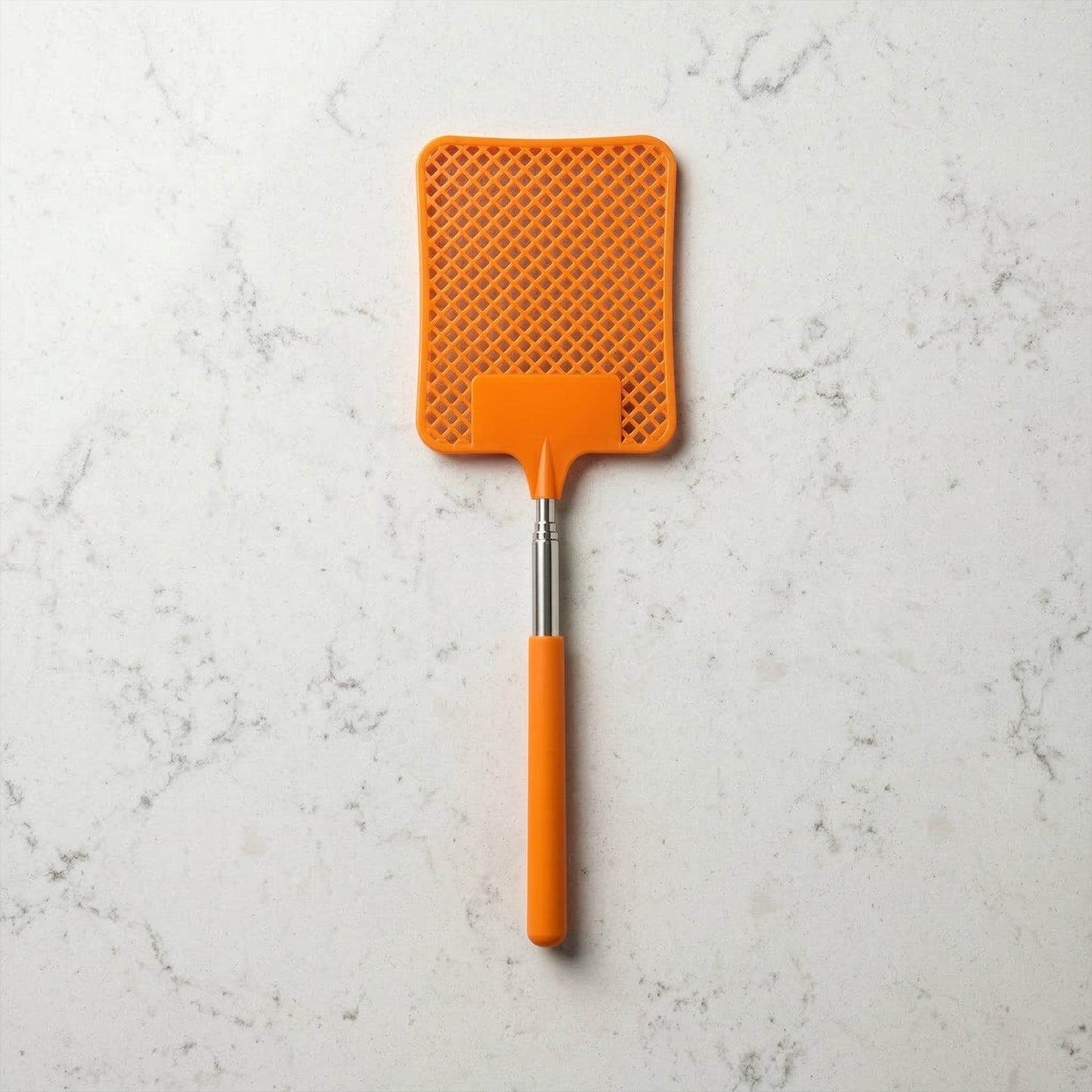 Multipurpose Plastic Fly Swatter With Extendable Handle (1 Pc, 63 Cm)