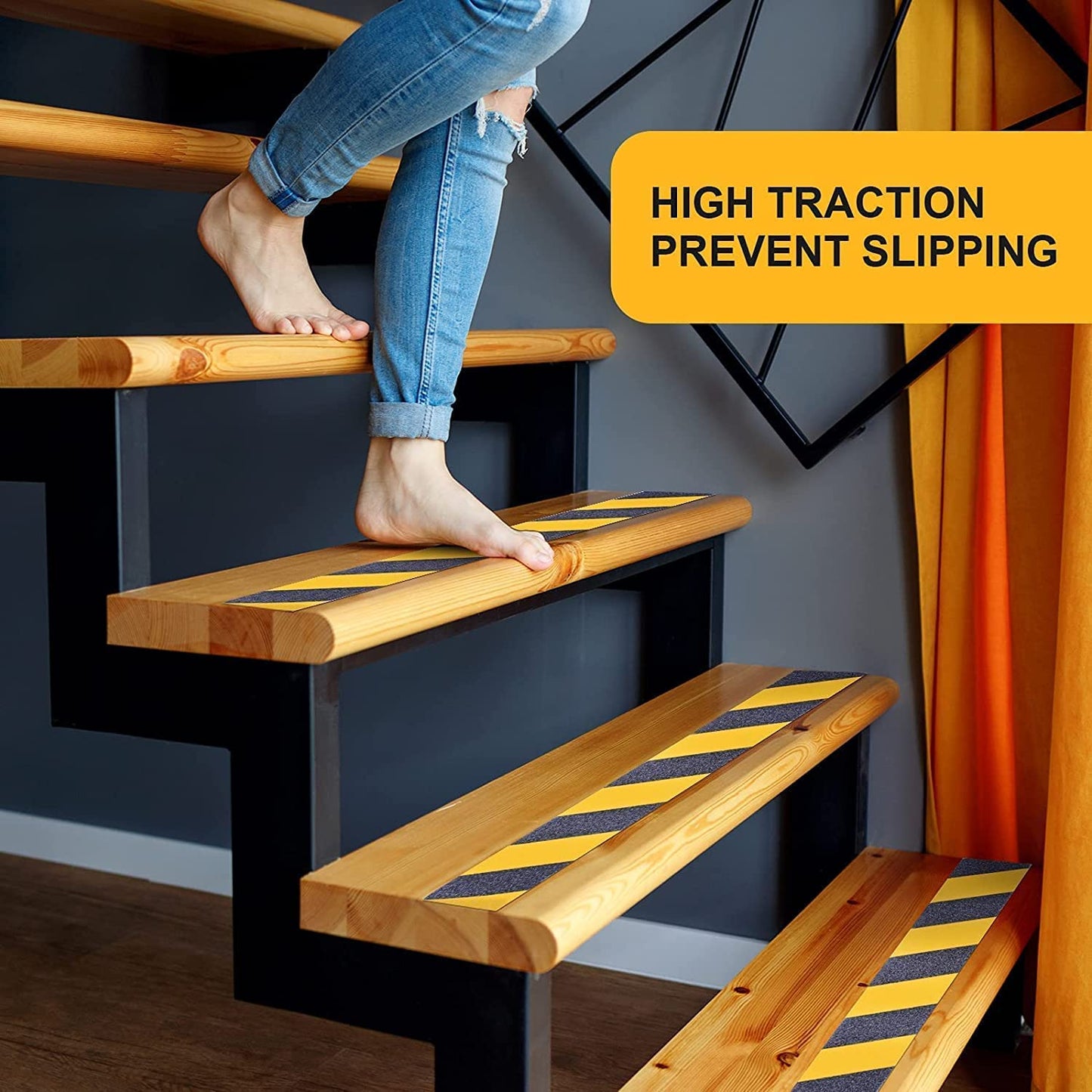 Heavy Duty Anti Slip Safety Tape 110x25mm 1 Pc