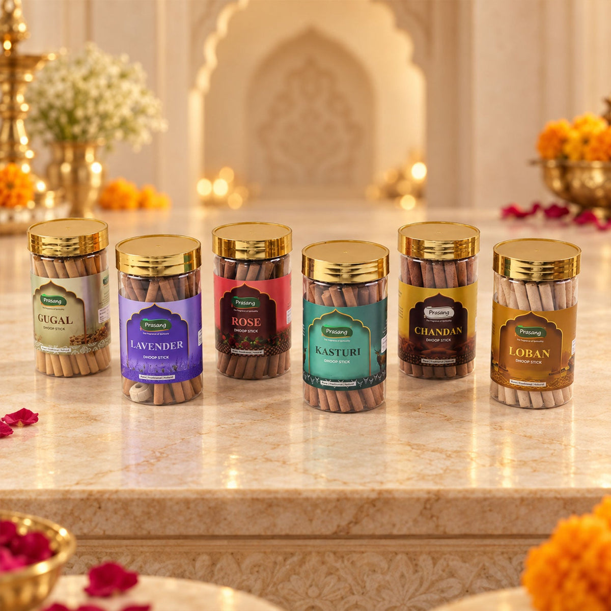Dhoop sticks design view