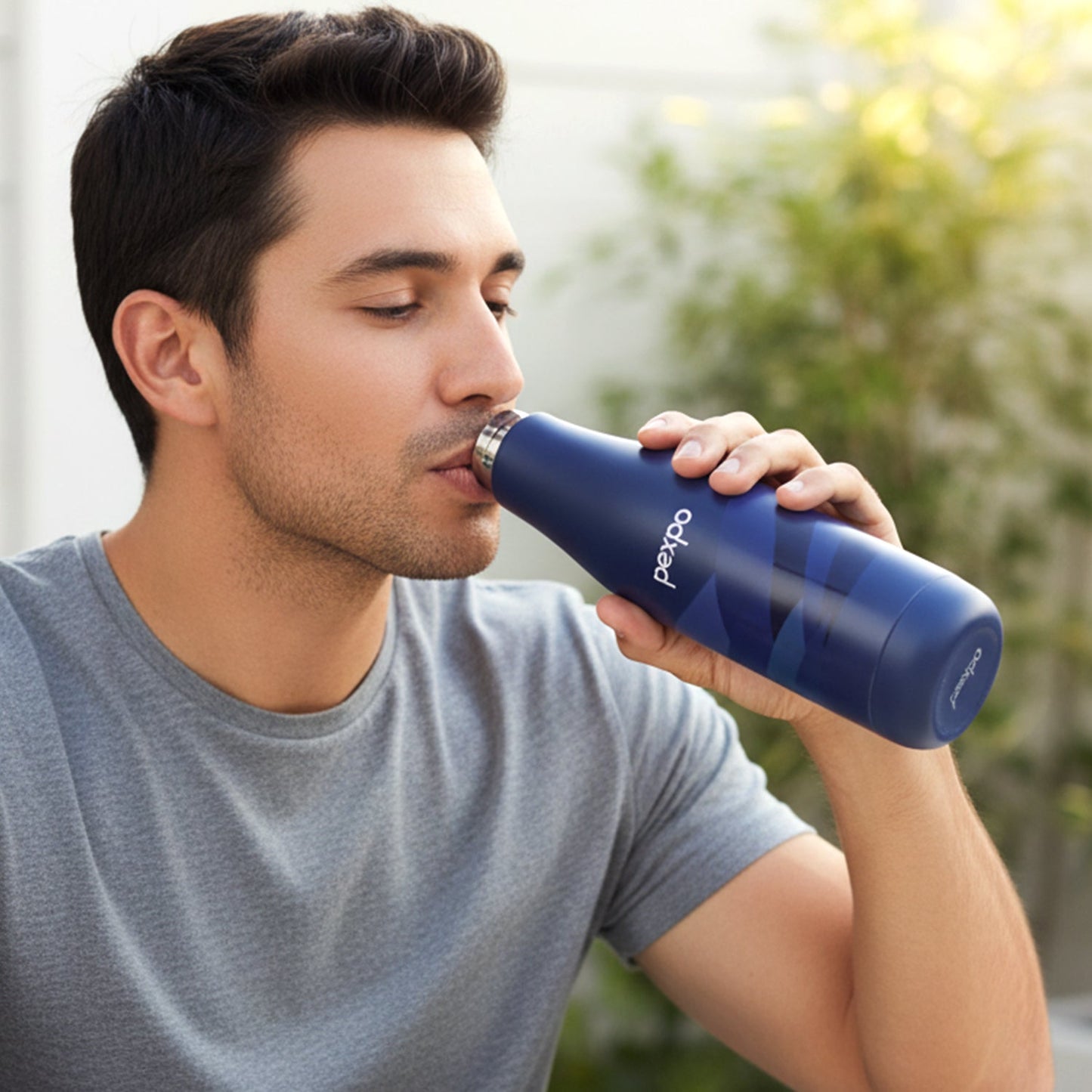 Pexpo Infinity Art Vacuum Insulated Stainless Steel Water Bottle 750 ML