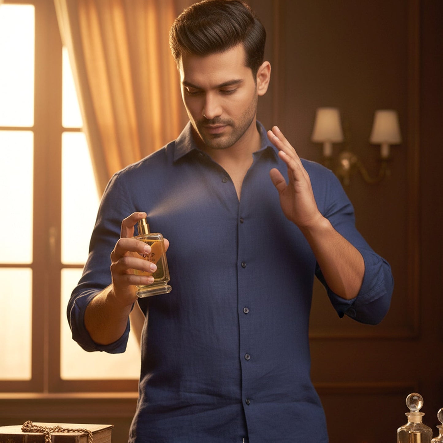 luxury oud gold perfume for men and women Bella Vita