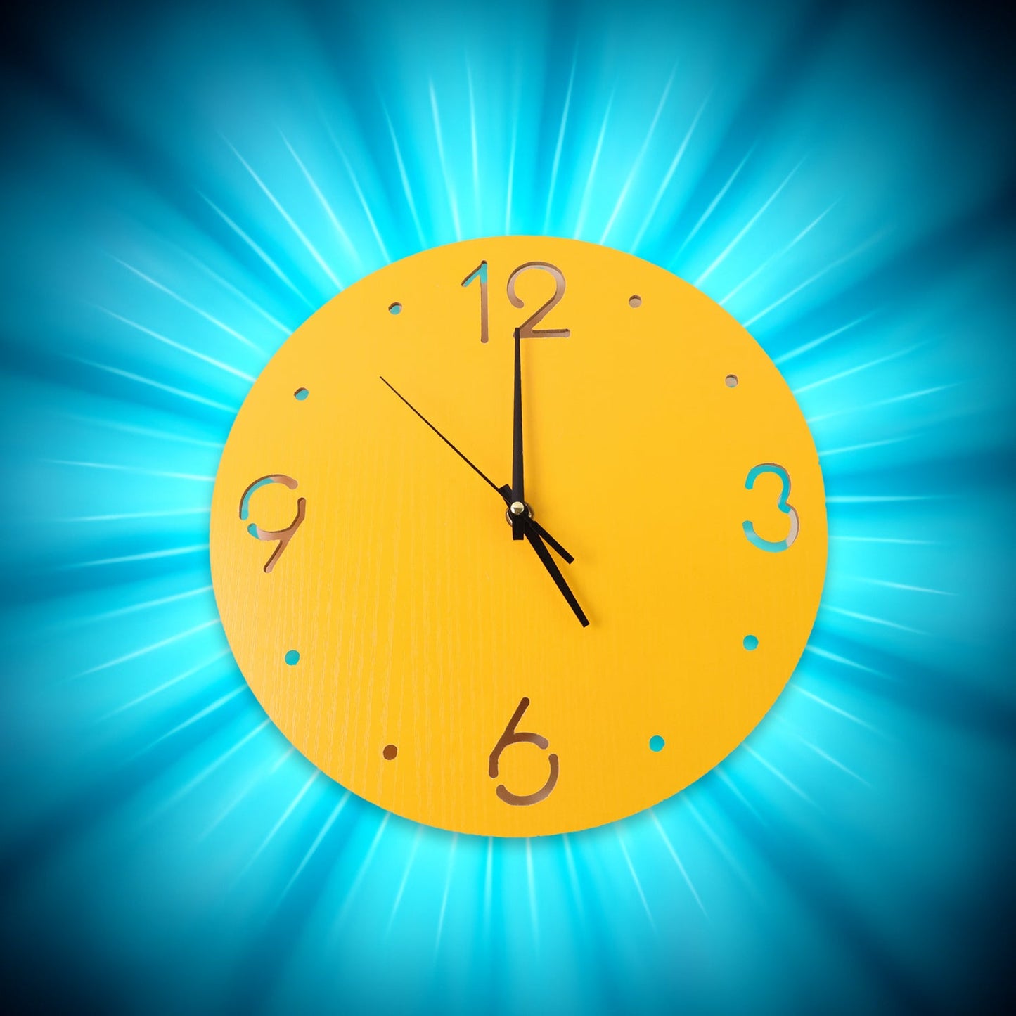 Modern Minimalist Wall Clock for Home & Office DÃ©cor (1 Pc)