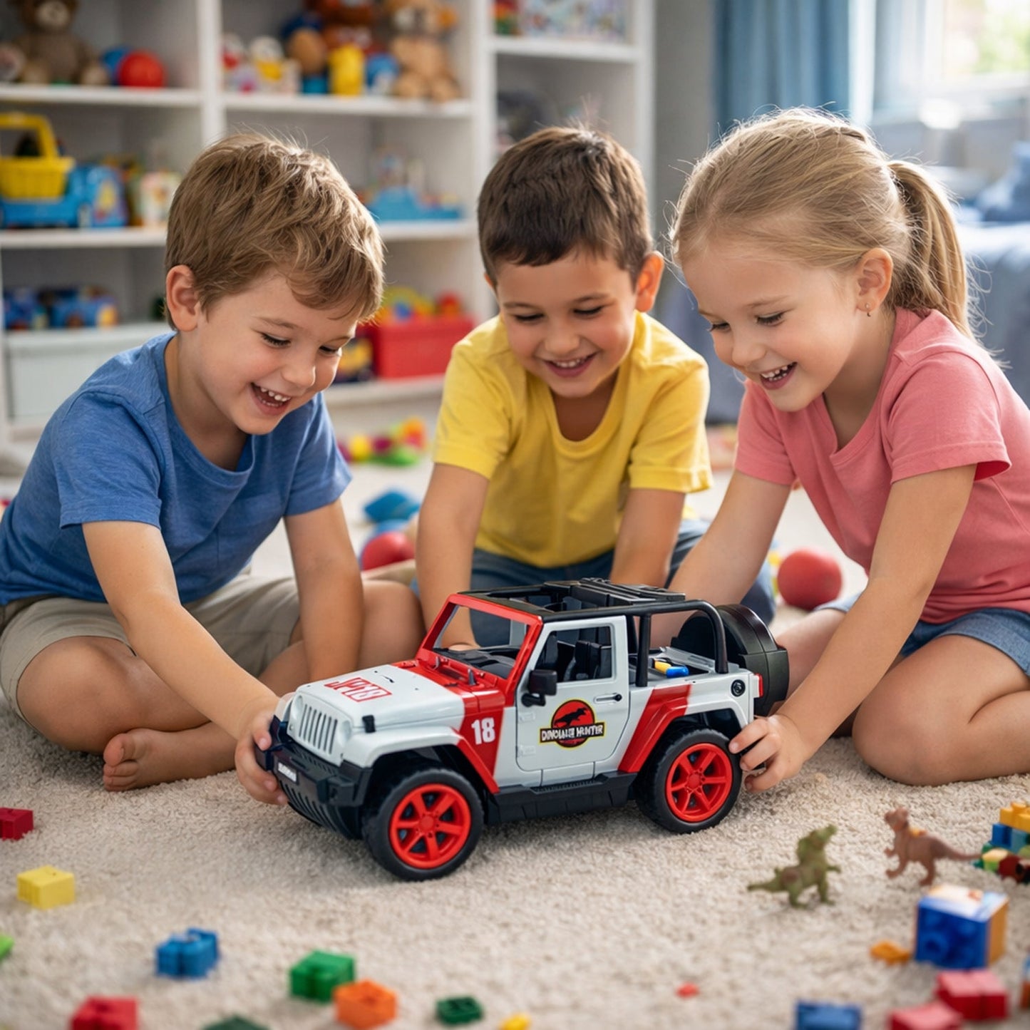 friction powered toy car dinosaur adventure design