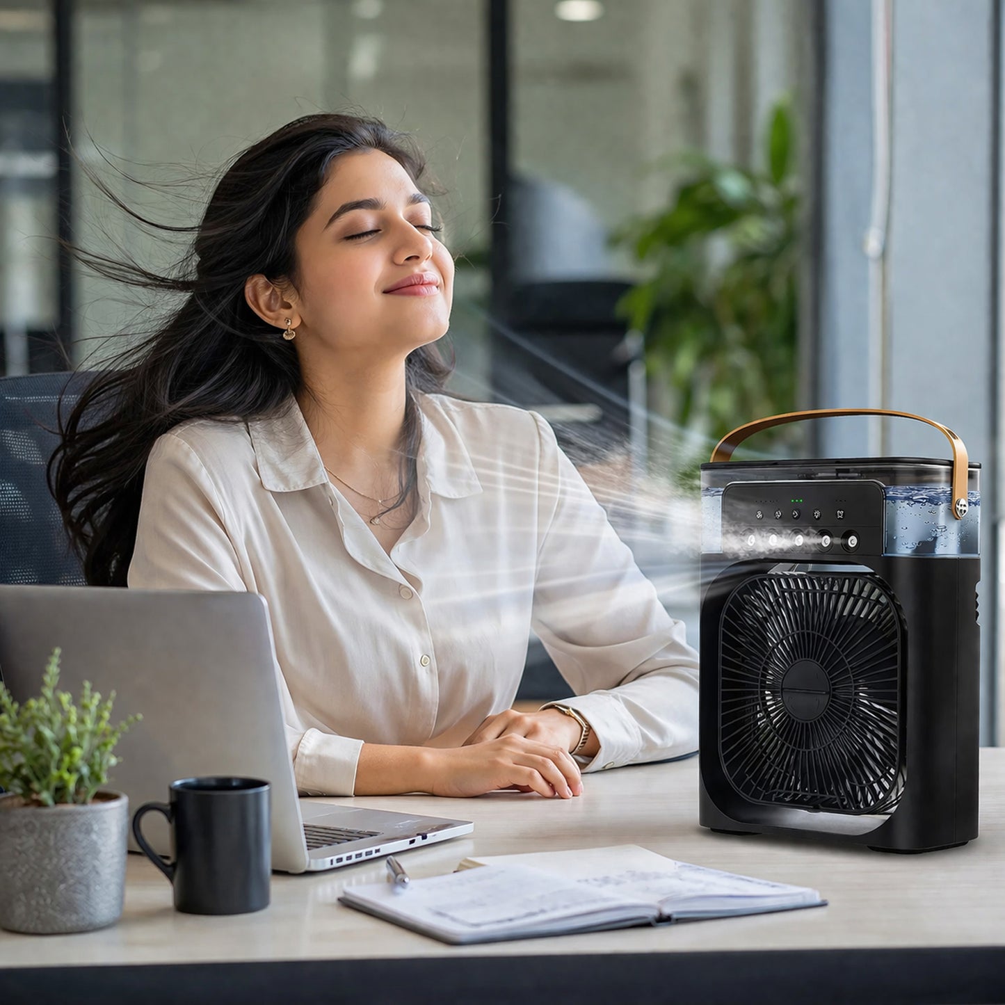 Portable USB Powered Mini Cooling Fan (1 Pc)