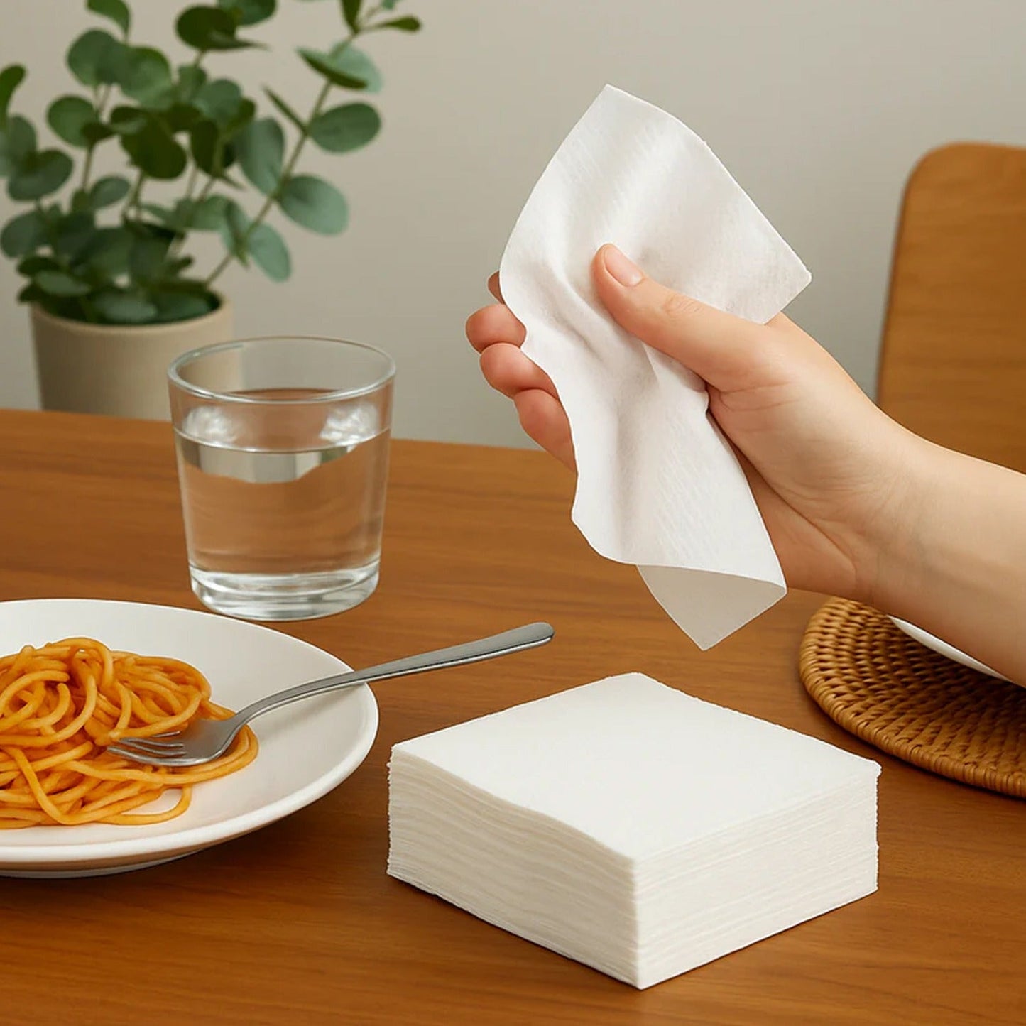 Freshee Premium Dinner Napkins â€” 50 Pc Pack (40 Ã— 40 cm)