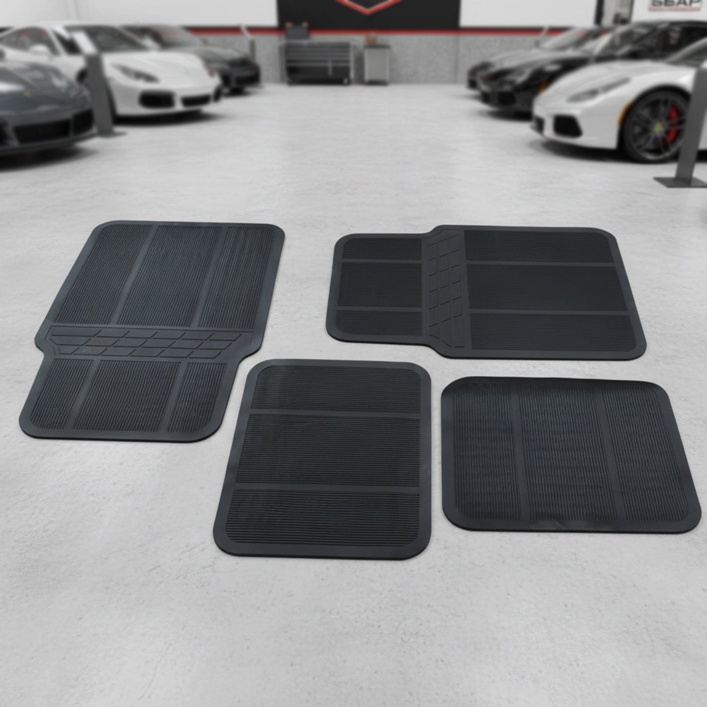 Universal Car Floor Mat Set (4 Pc Set)
