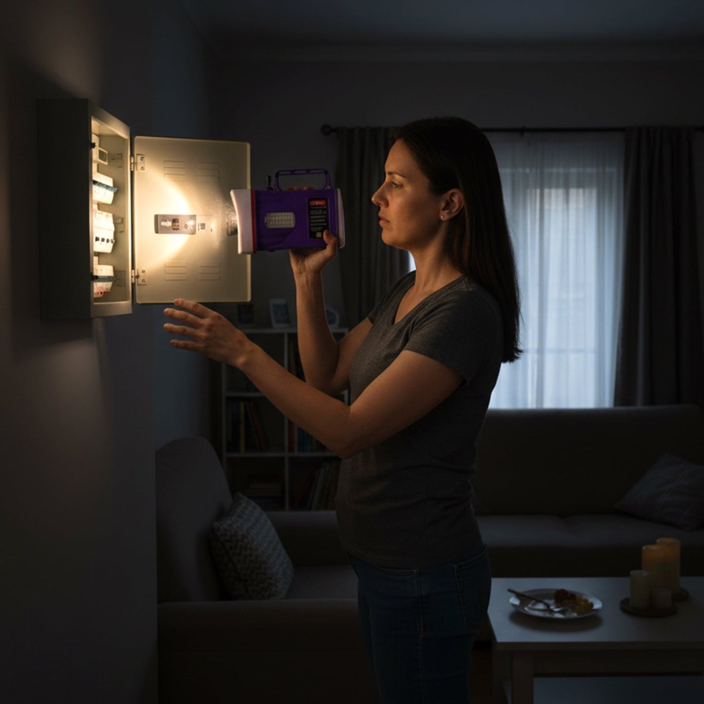 omega laser torch light 5200mah battery torch