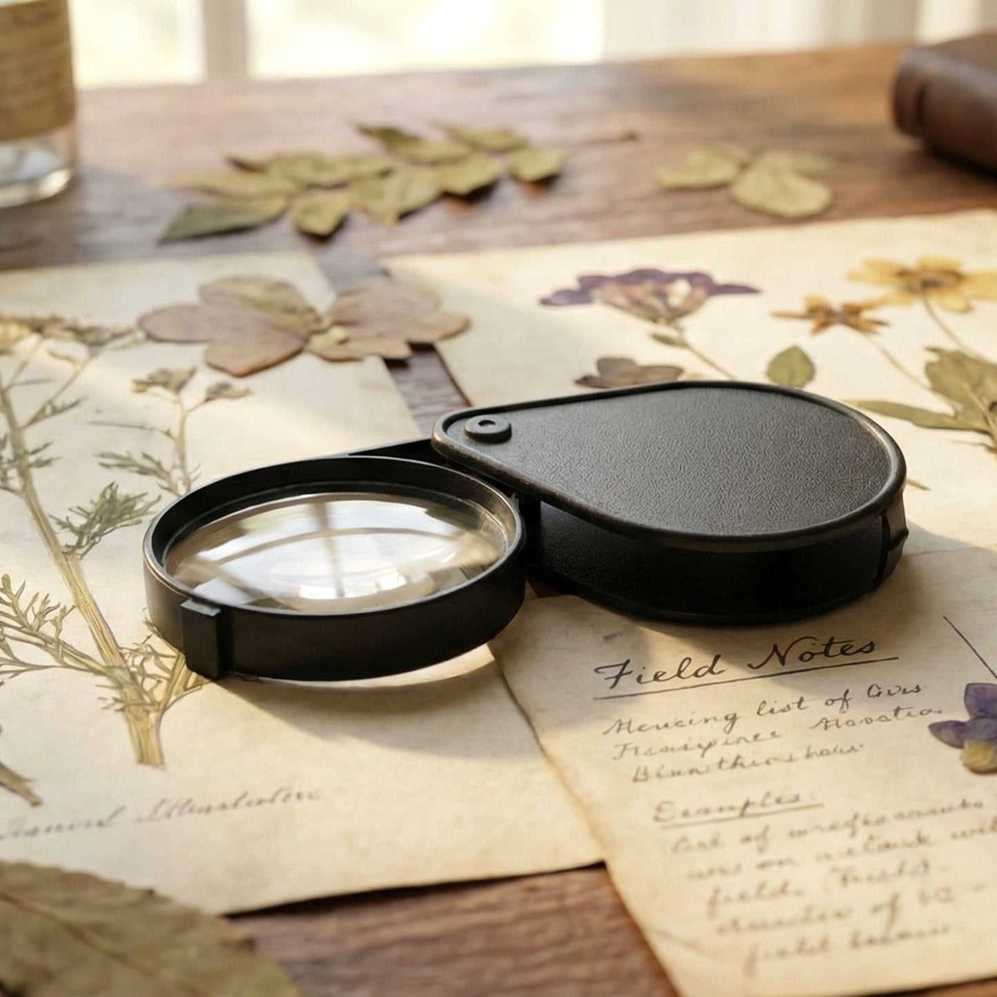 Portable Handheld Magnifying Glass (1 Pc)