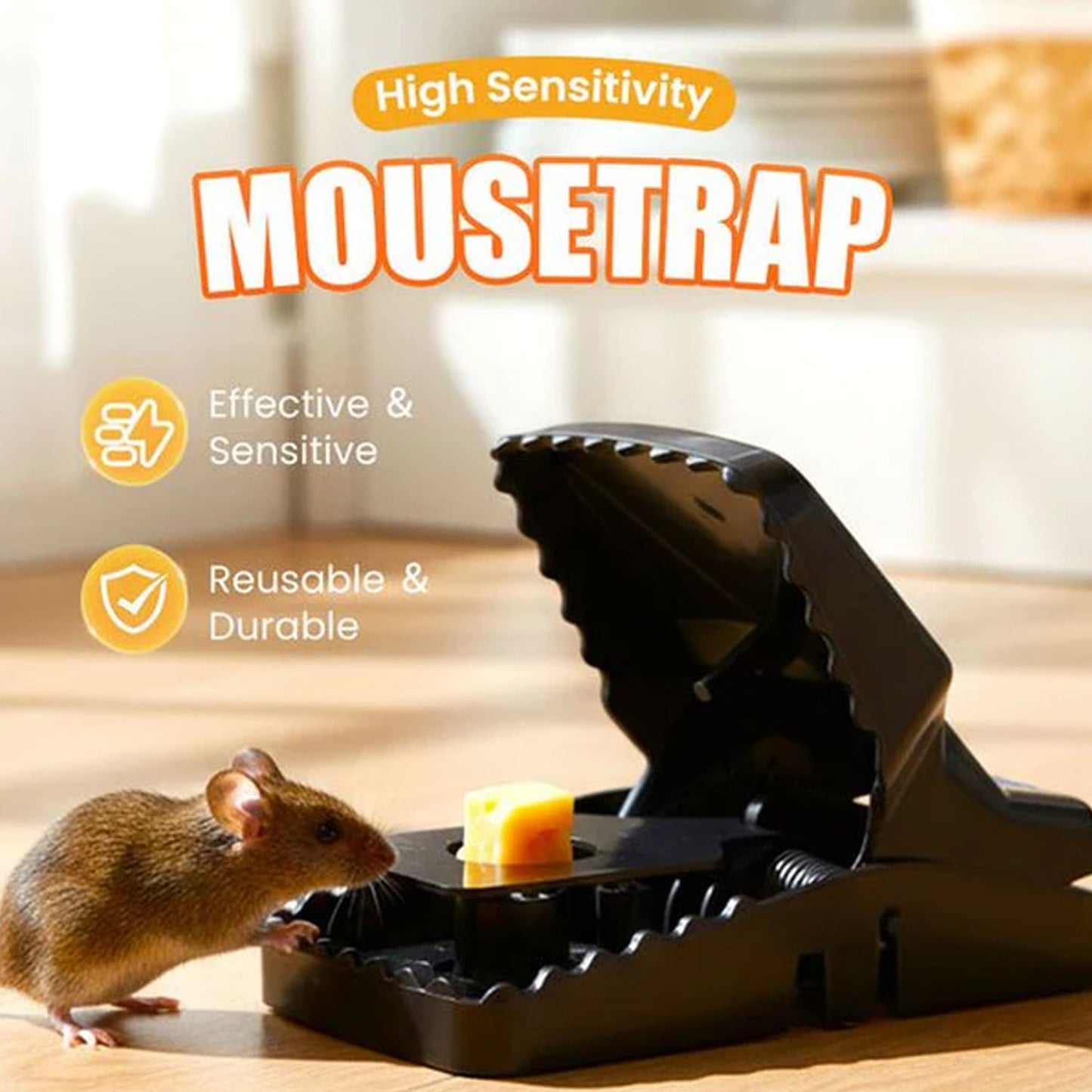  plastic rat trap catcher device for rodents
