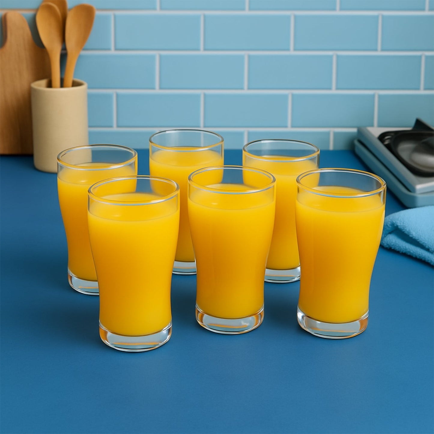 Apex Vista Unbreakable Pitcher Glass Set â€“ 350 ML (Approx) | 6-Piece