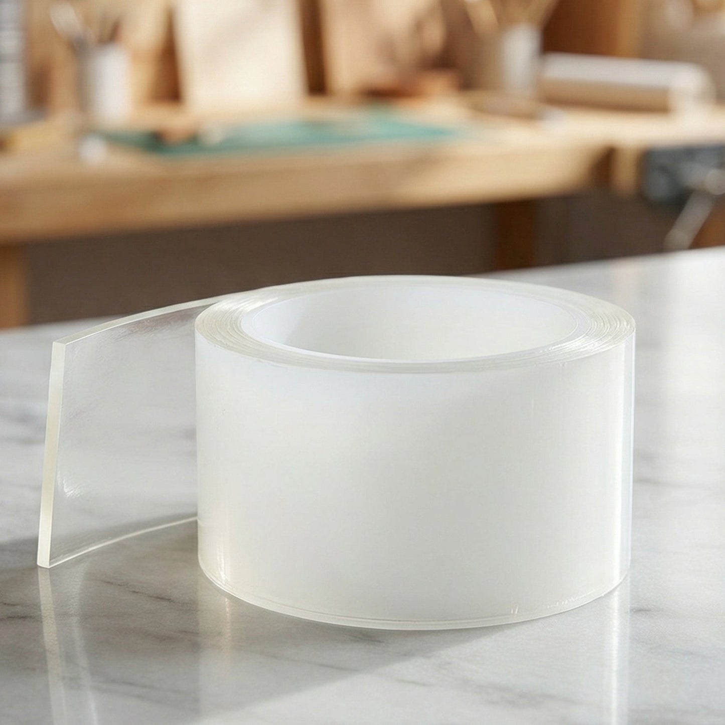 Transparent Nano Magic Double Sided Adhesive Tape (95 ? 50 mm, 1 Pc)