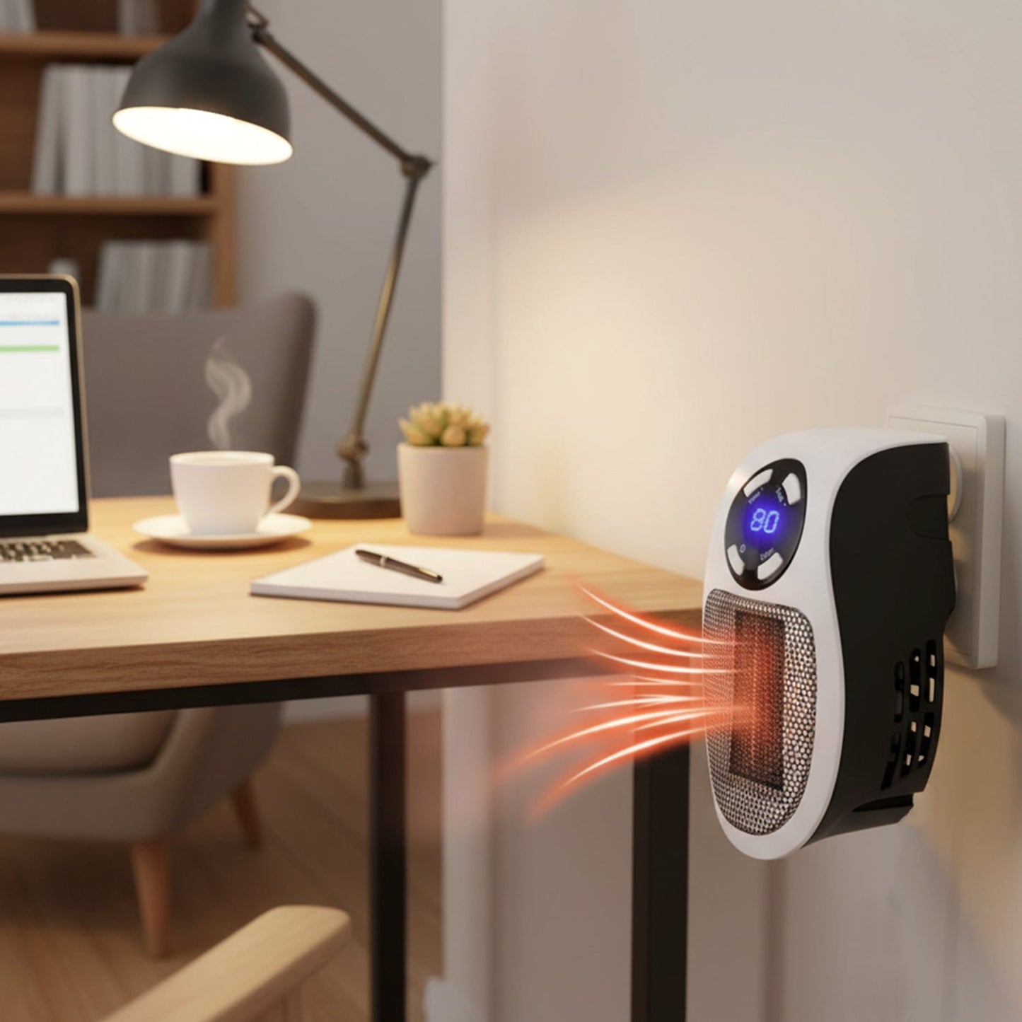  energy efficient plug in space heater device