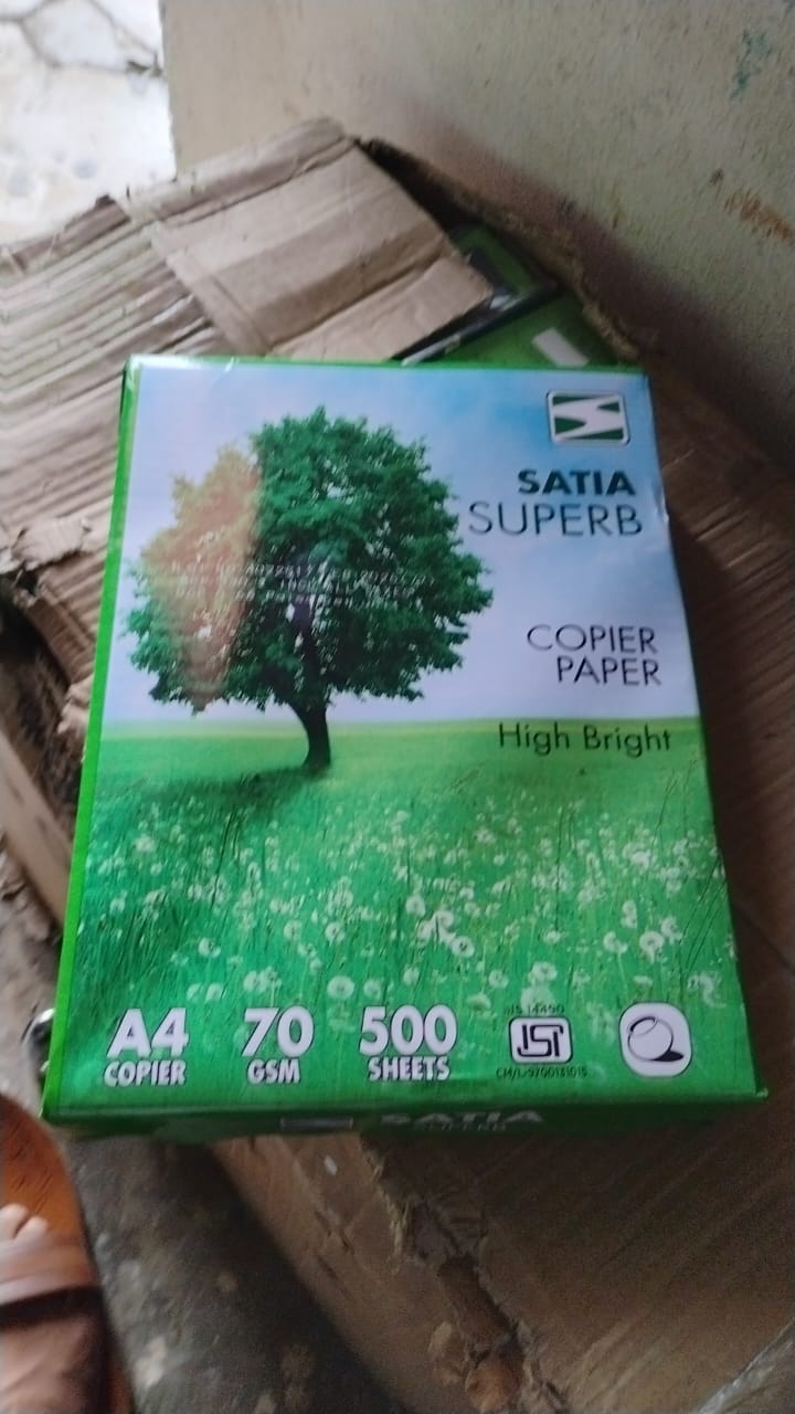 A4 Size High Bright Copier Paper â€“ 70 GSM â€“ Pack of 500 Sheets