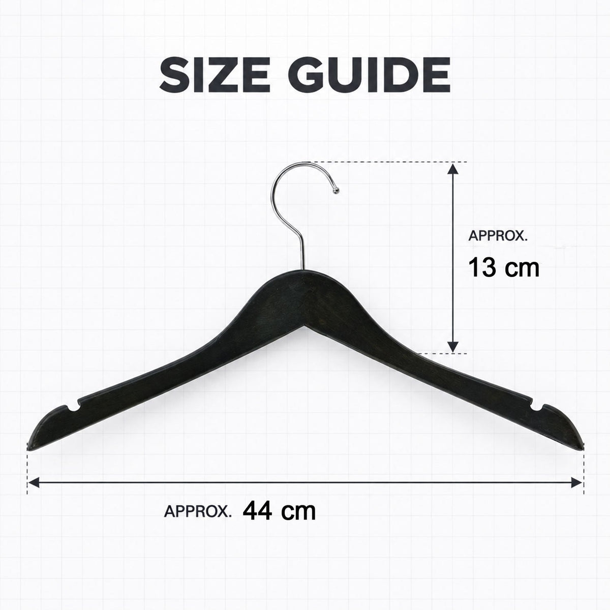 Hanger size guide