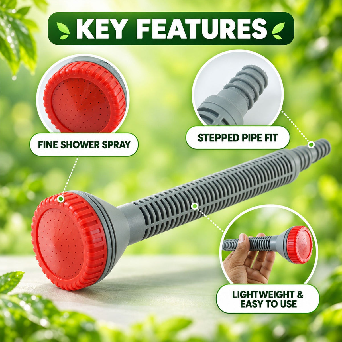 Spray nozzle set view
