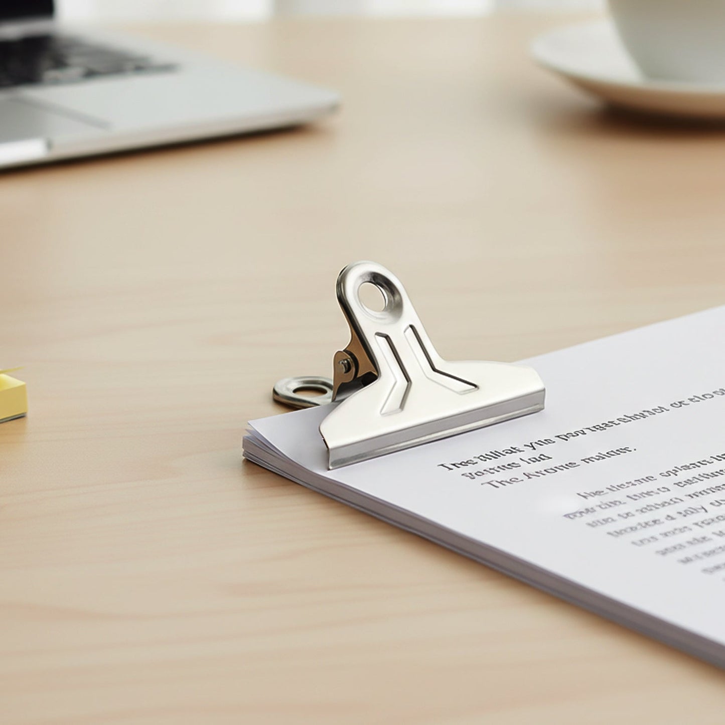 Heavy Duty Metal Paper Clamp Clips (4 Pc)