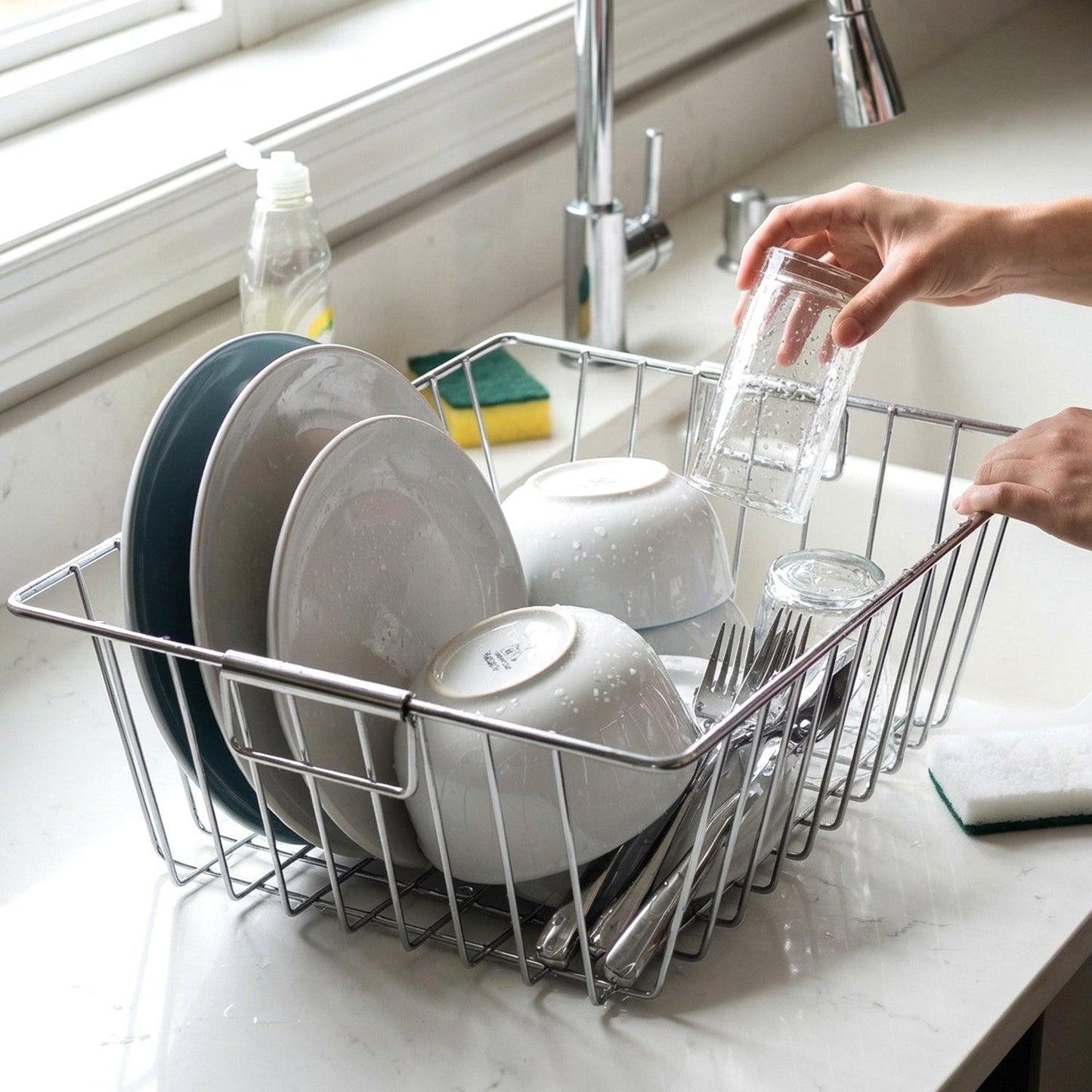 sink storage rack