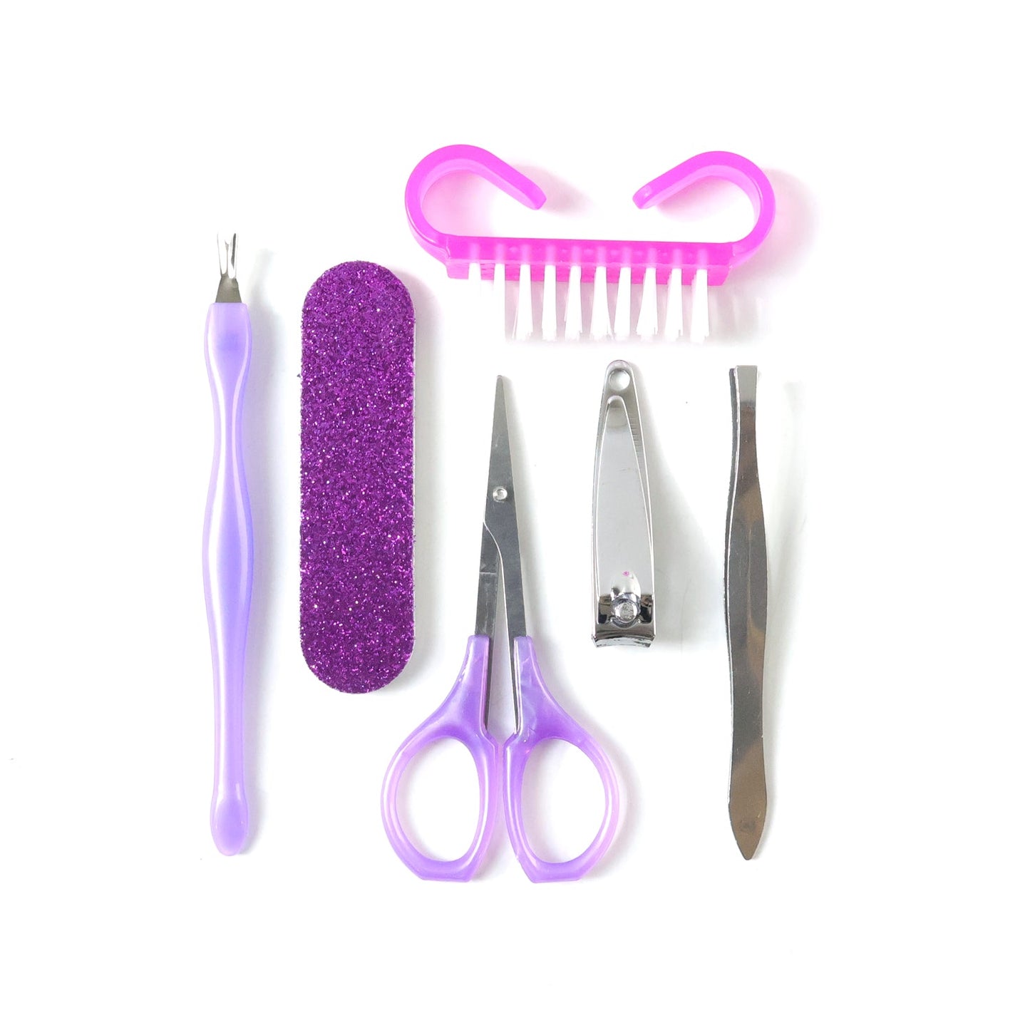 6 In 1 Manicure Pedicure Nail Care Kit (1 Set)