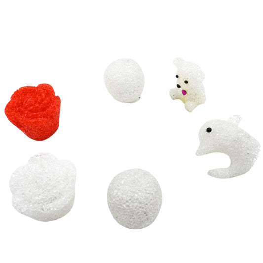 Decorative Multi Shape LED Night Lamp Set Cute Animal Design (6 Pc)