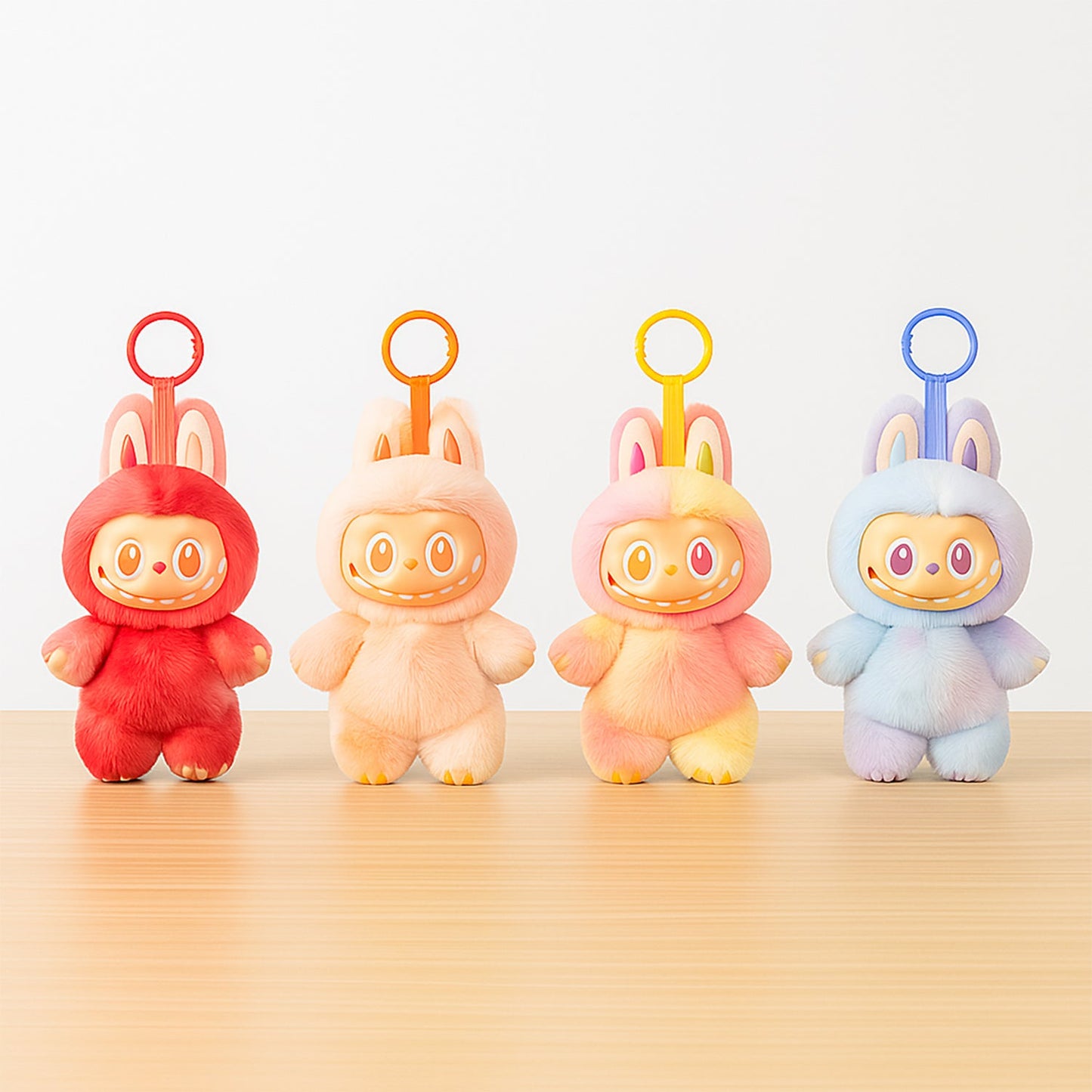Plush Toy Cartoon Keychain with Hook Assorted Colorful Animal Design  Have a Seat Vinyl Plush Blind Box 1 Pc (Mix Design)