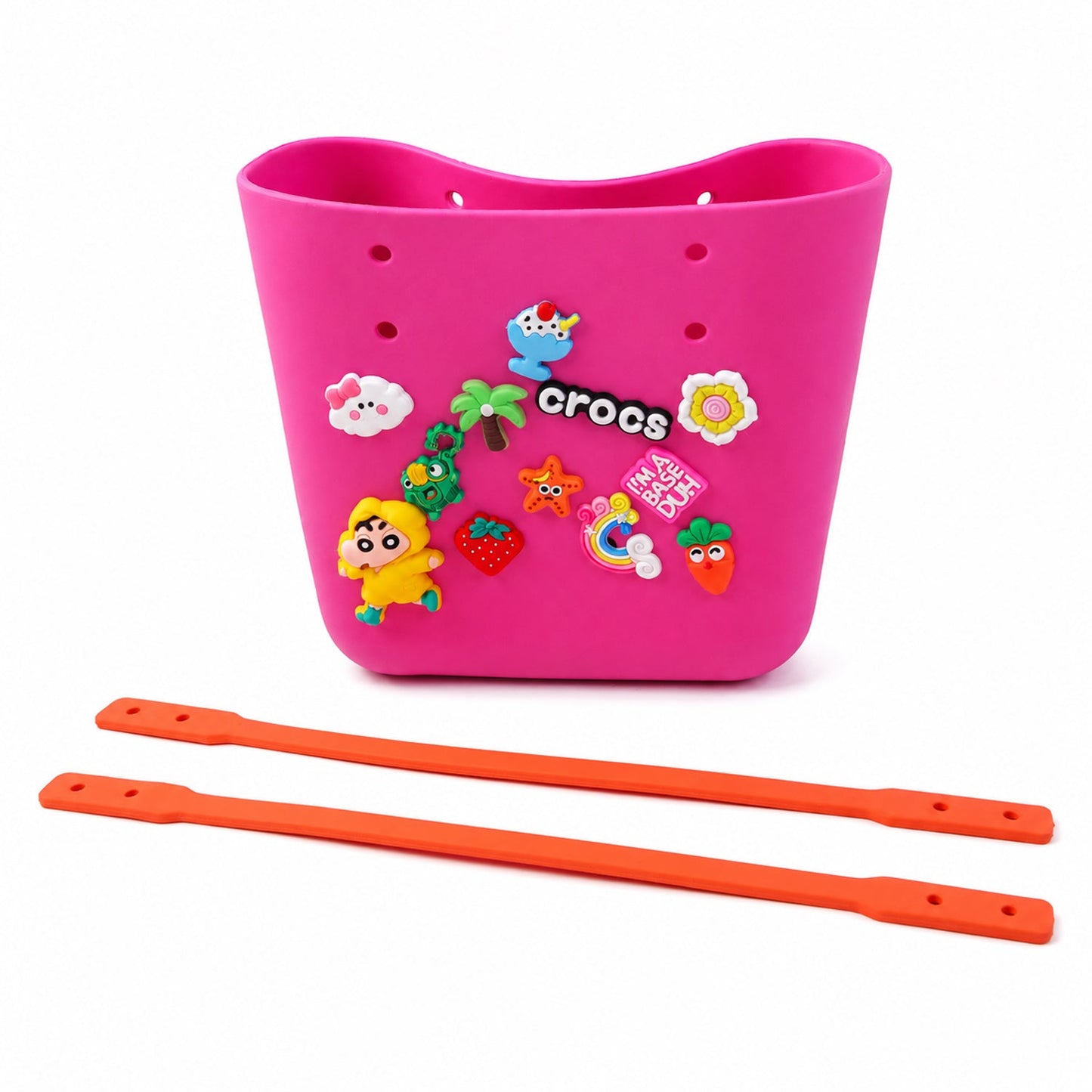 Crocs tote bag spacious interior
