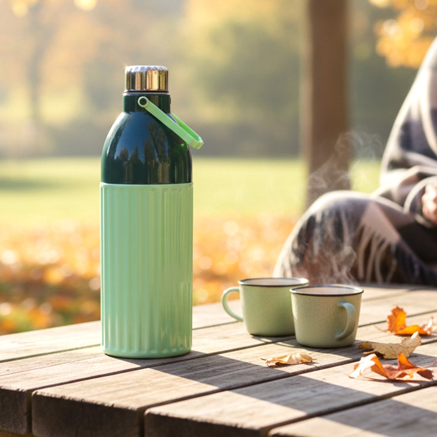 Plastic 1700 ML Approx Premium Insulated Water Bottle (1 Pc)