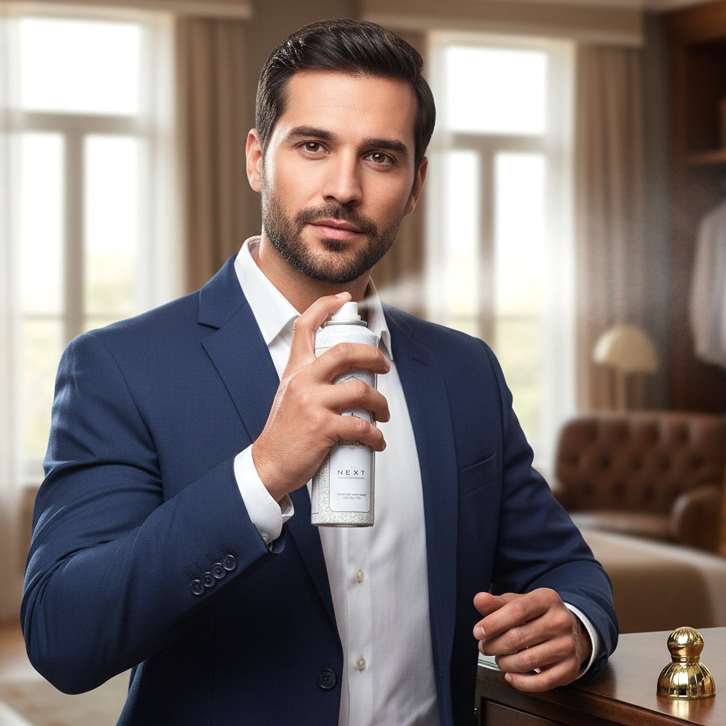 premium fragrance body spray Next White Oud