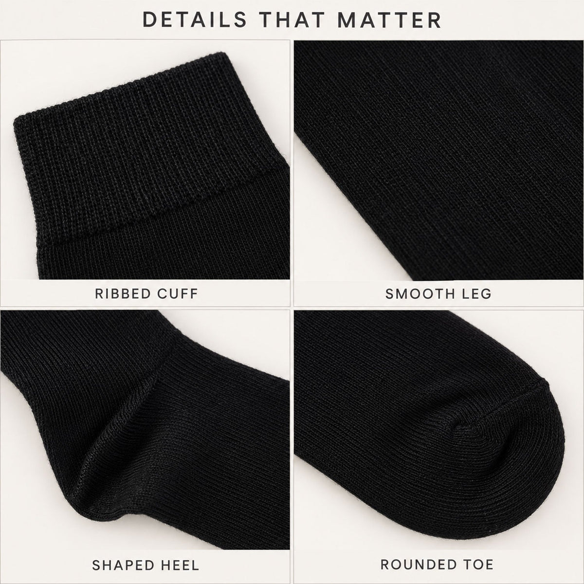 Over knee socks feature view