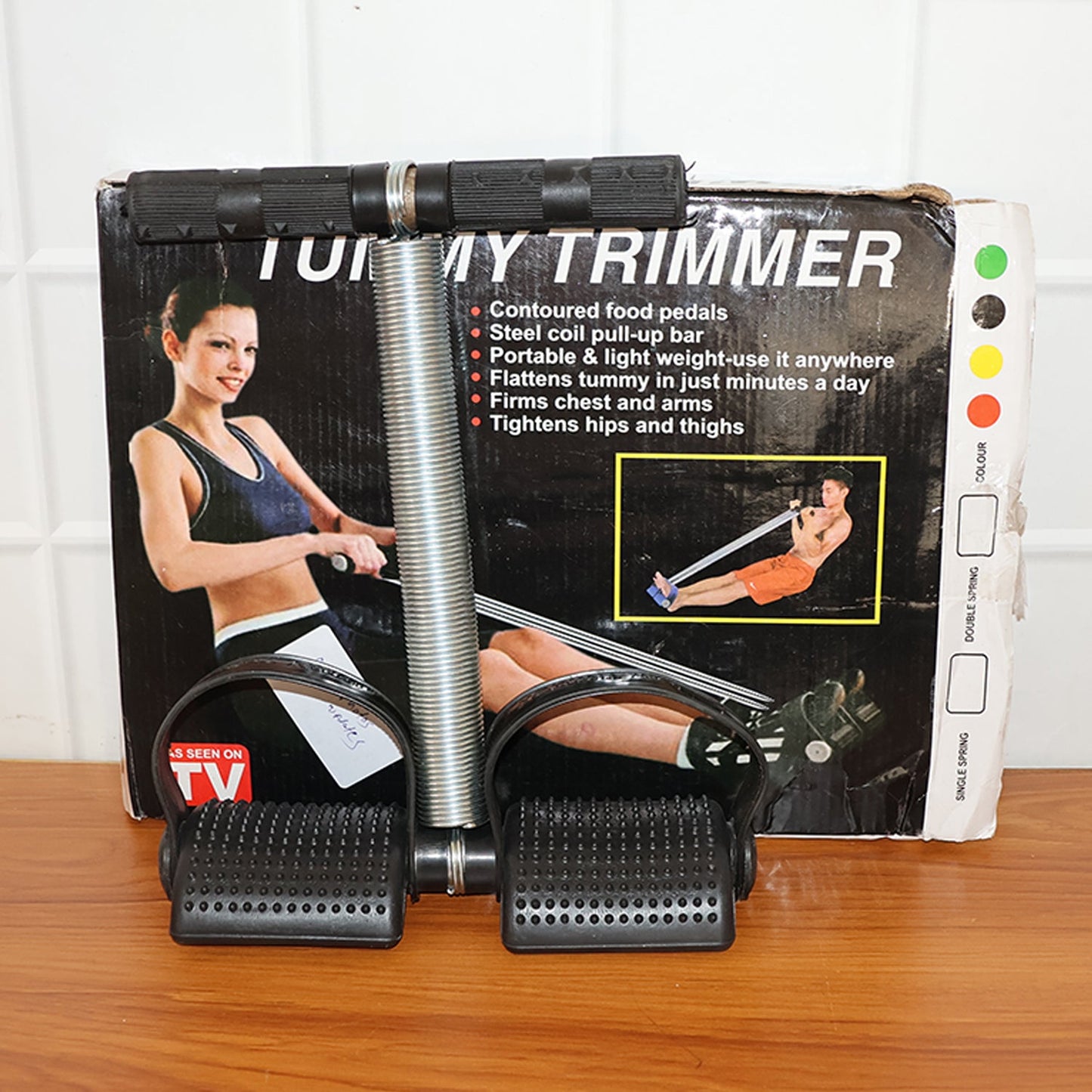 Dual-Spring Tummy Trimmer - (1 Pc)