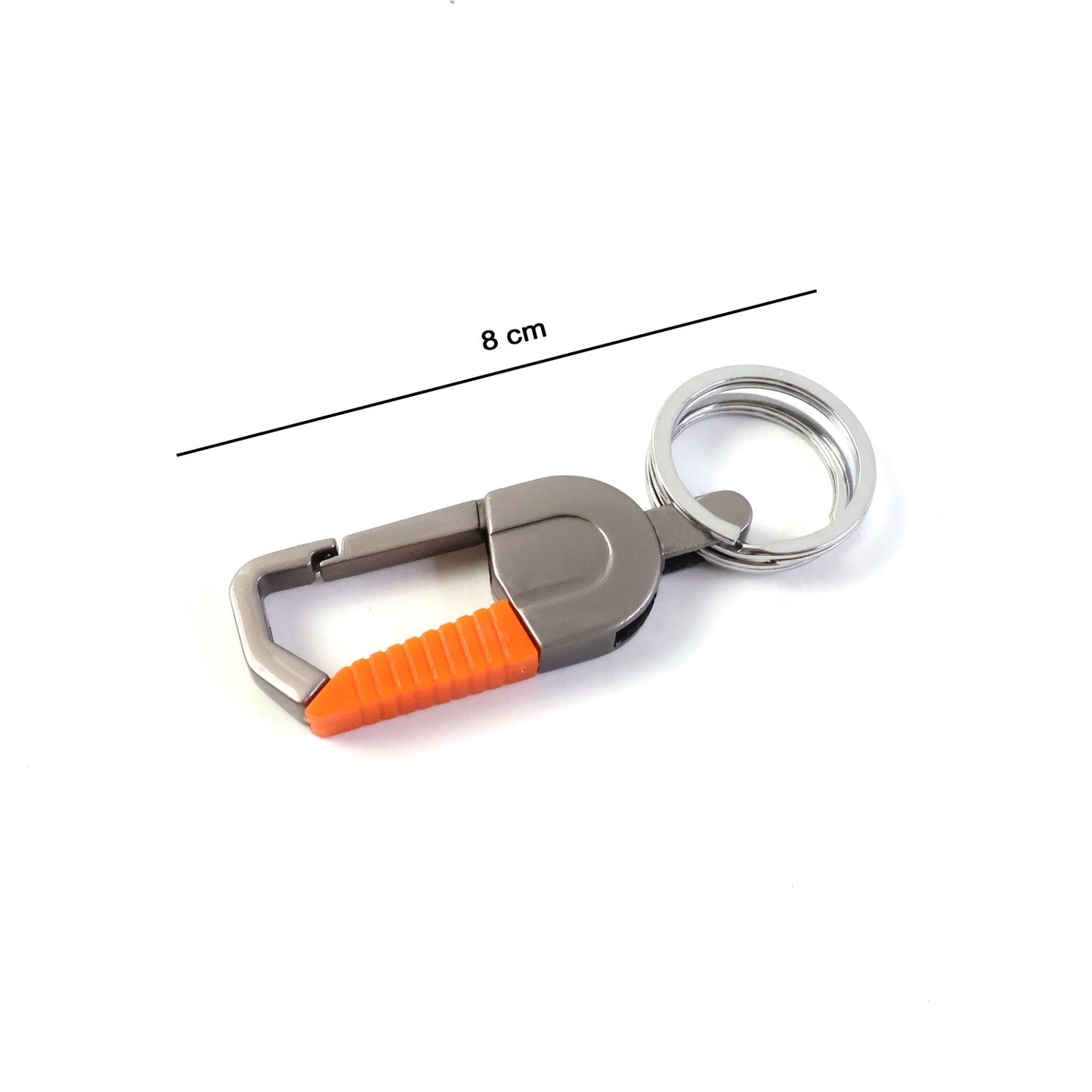 Heavy Duty Metal Key Holder Carabiner Clip Keychain (1 Pc)