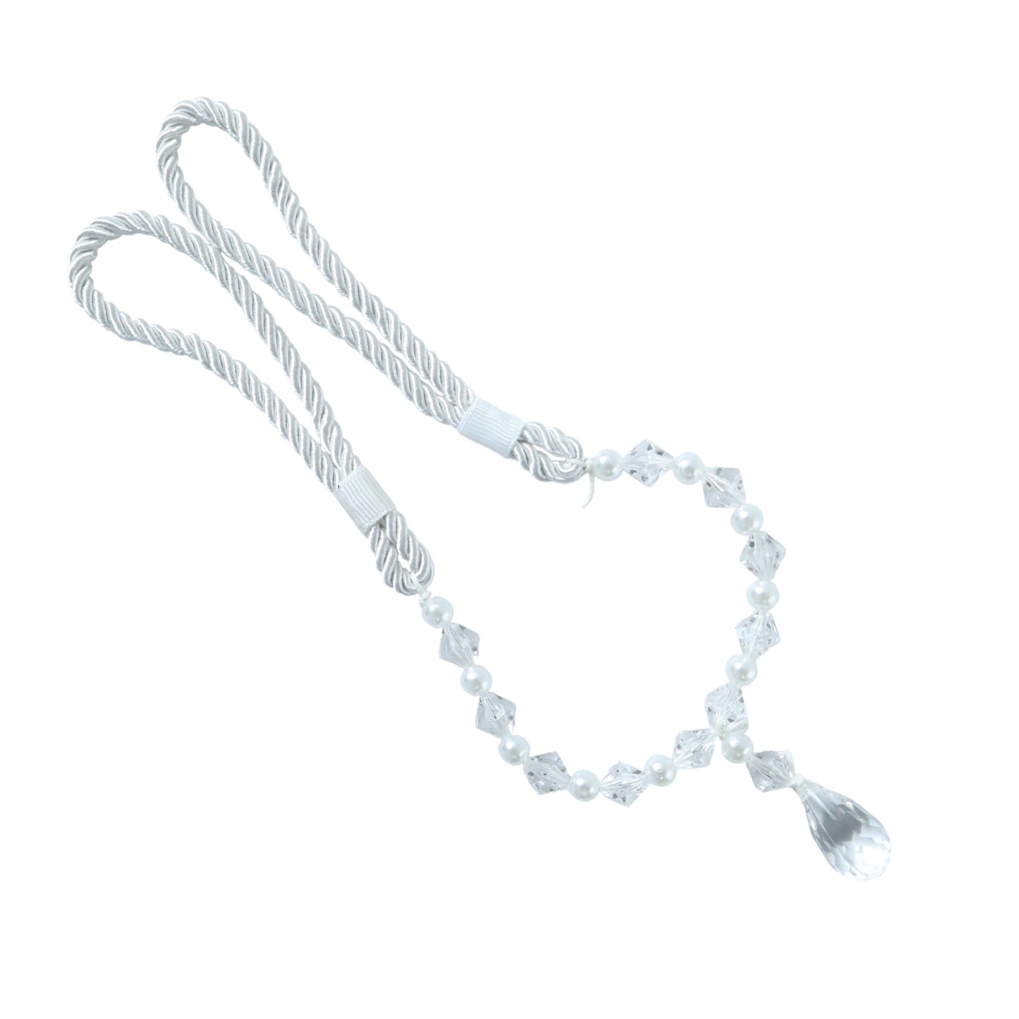 Luxury Crystal Beaded Curtain Tieback (1 Pc)
