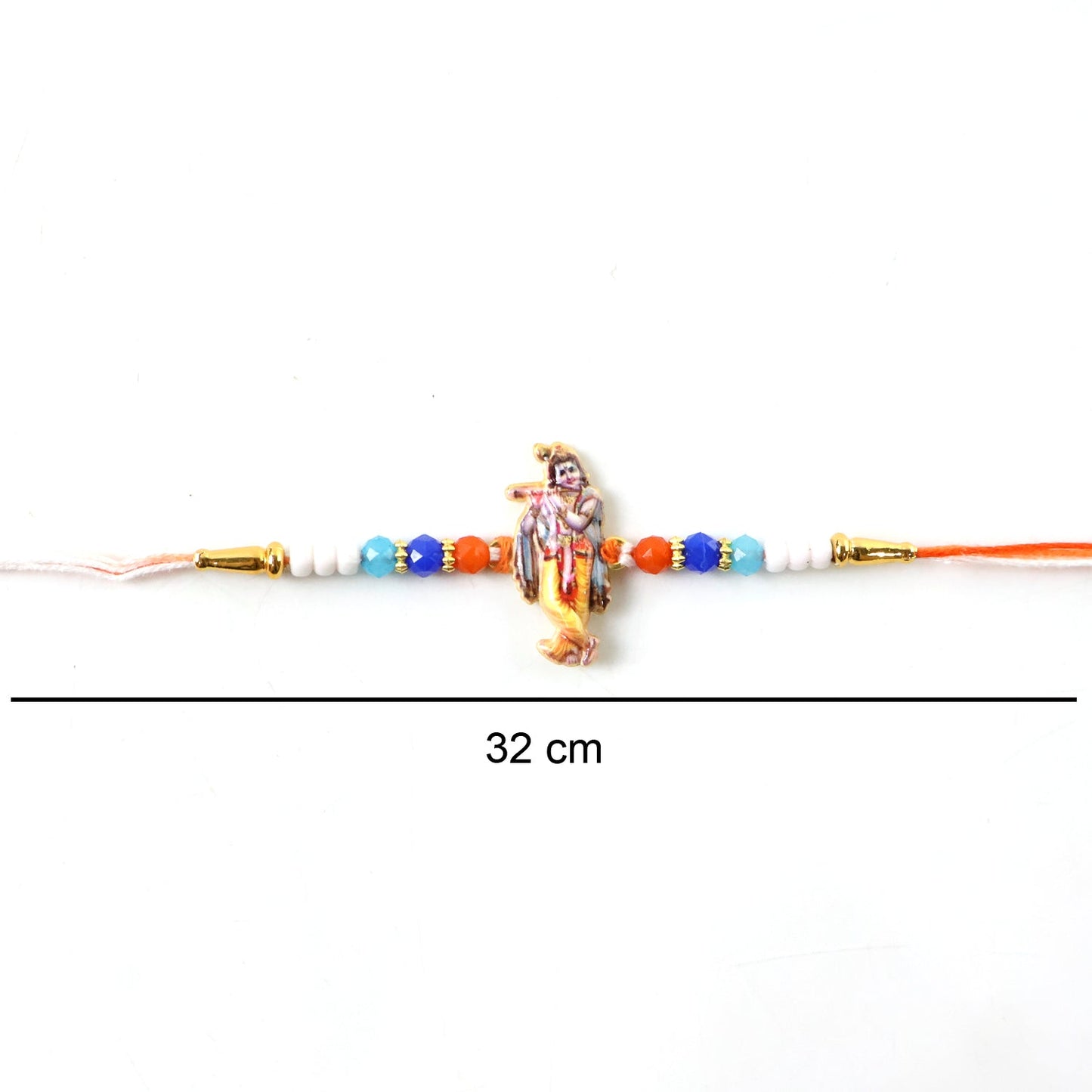 Krishna flute idol centerpiece on Rakhi for festive gifting