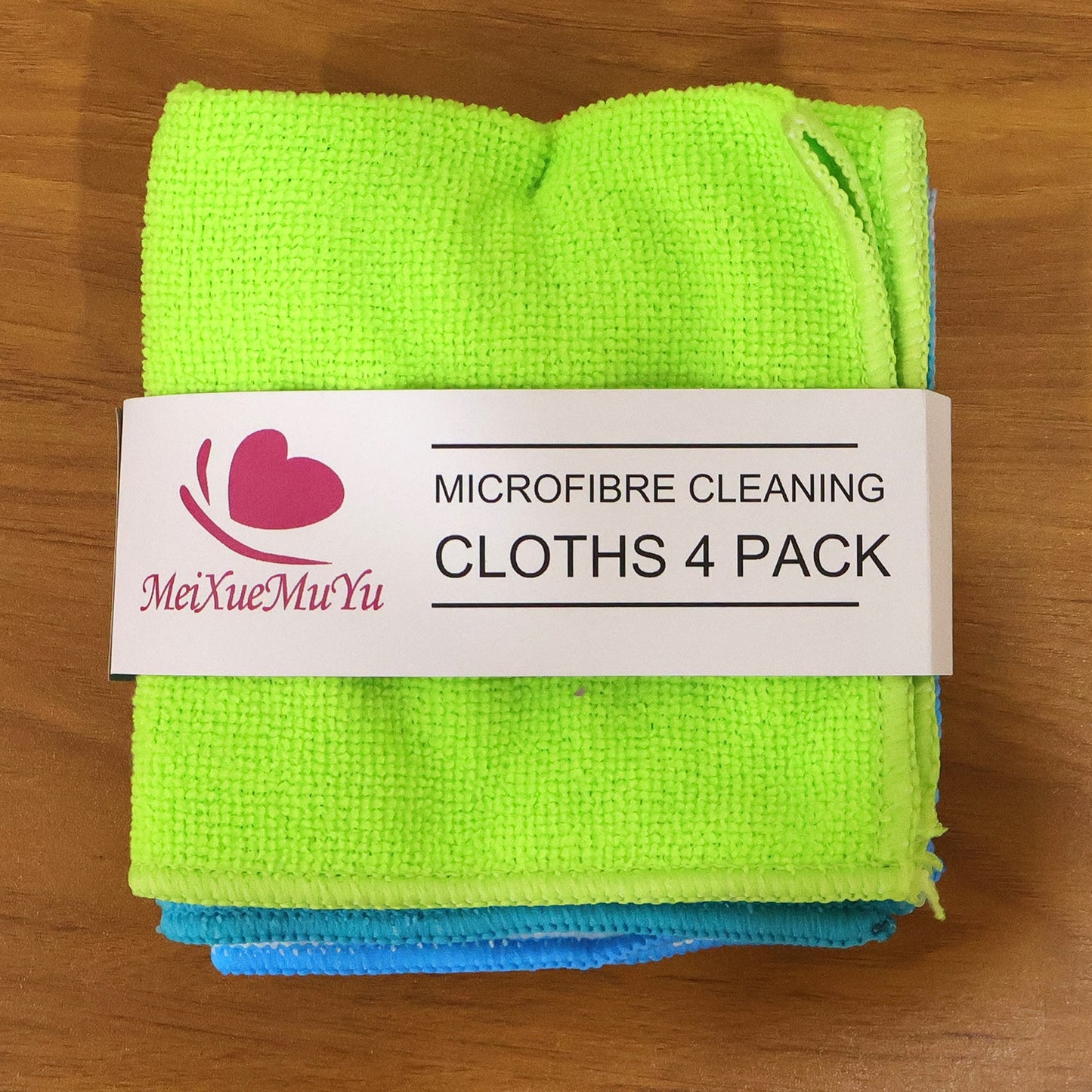 Microfiber Cleaning Cloth (4 Pc Set, 28x29 Cm)