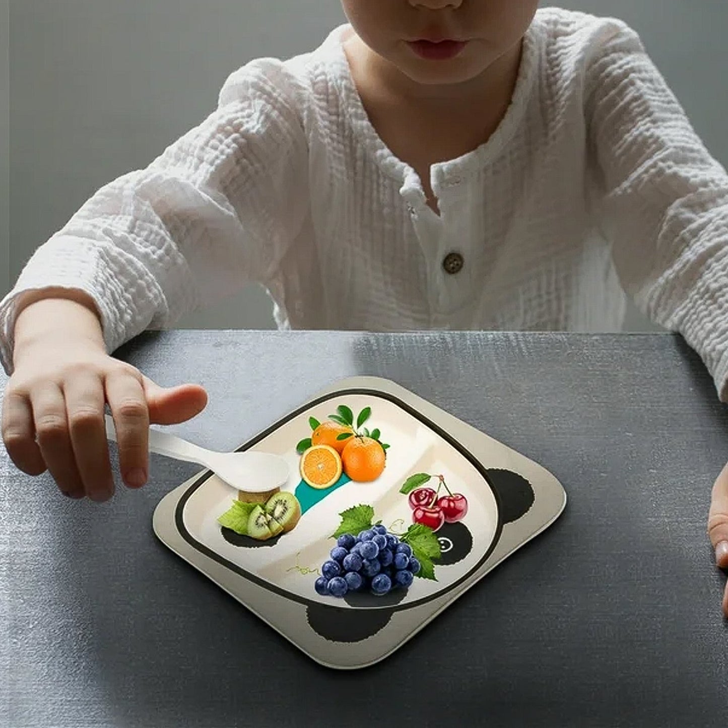 Cute Panda Kids Meal Set â€“ Eco Bamboo Fiber