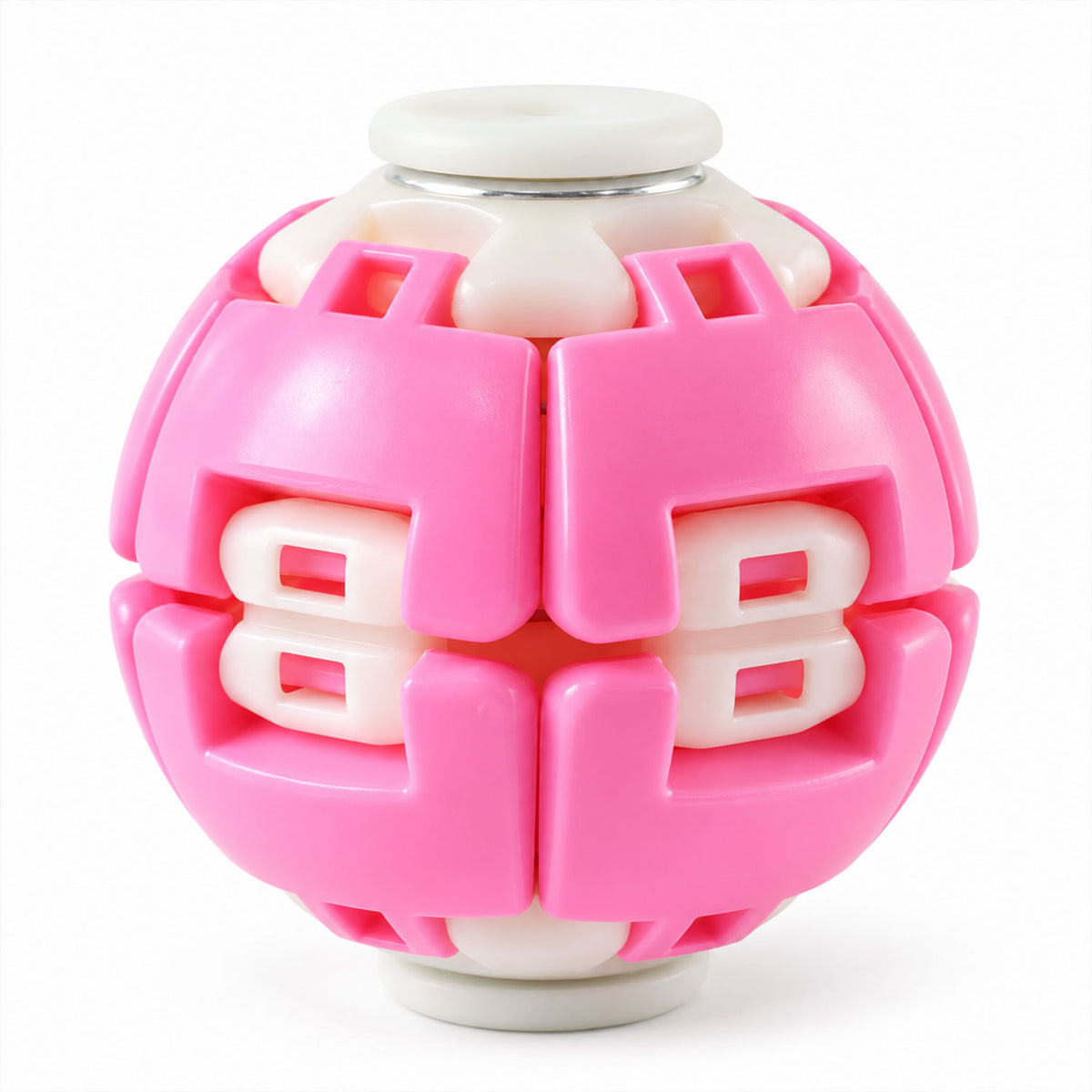 Transforming Spinner Flat Ball Toy with 360 Degree Spin for Kids and Desk Play