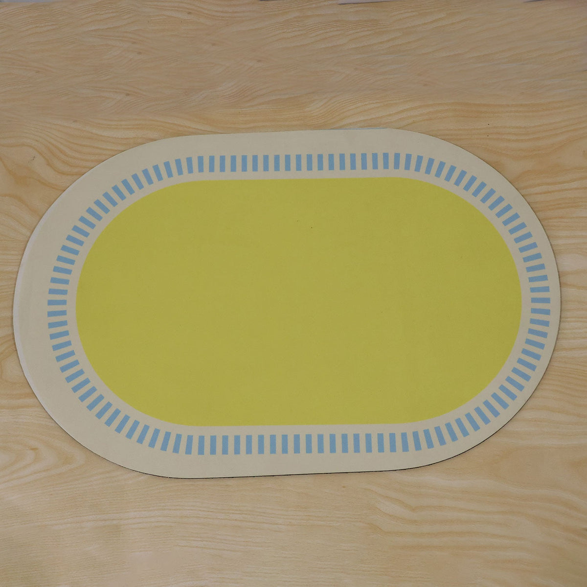 Striped shower mat bathroom use