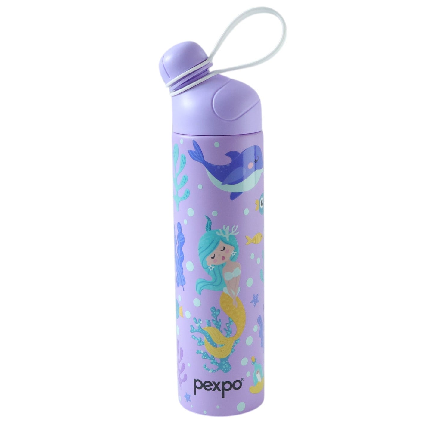 Pexpo Pico Art Printed Hot & Cold Insulated Stainless Steel Water Bottle 500 ML